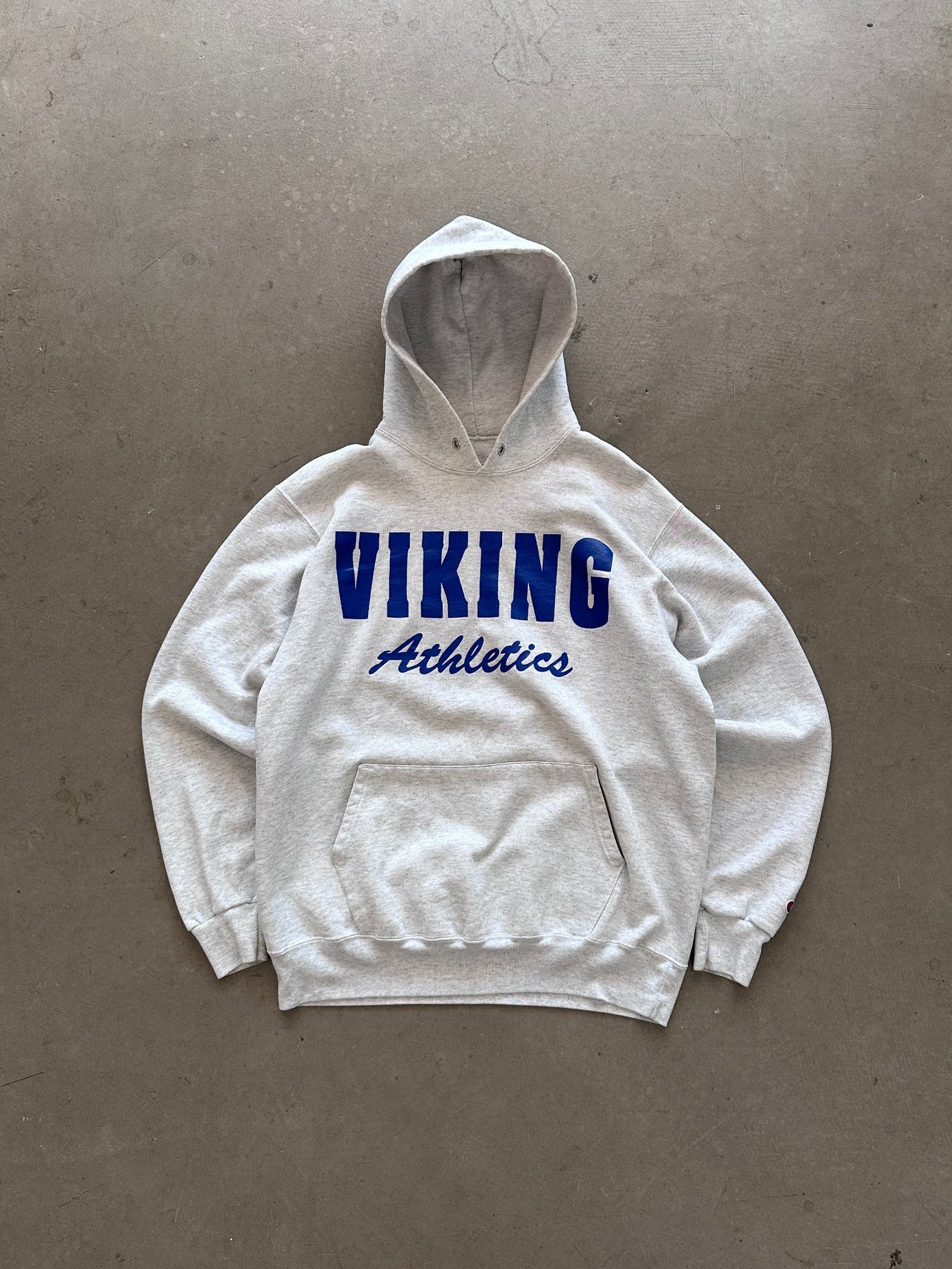 1990’s Champion Viking Athletics Hoodie - L