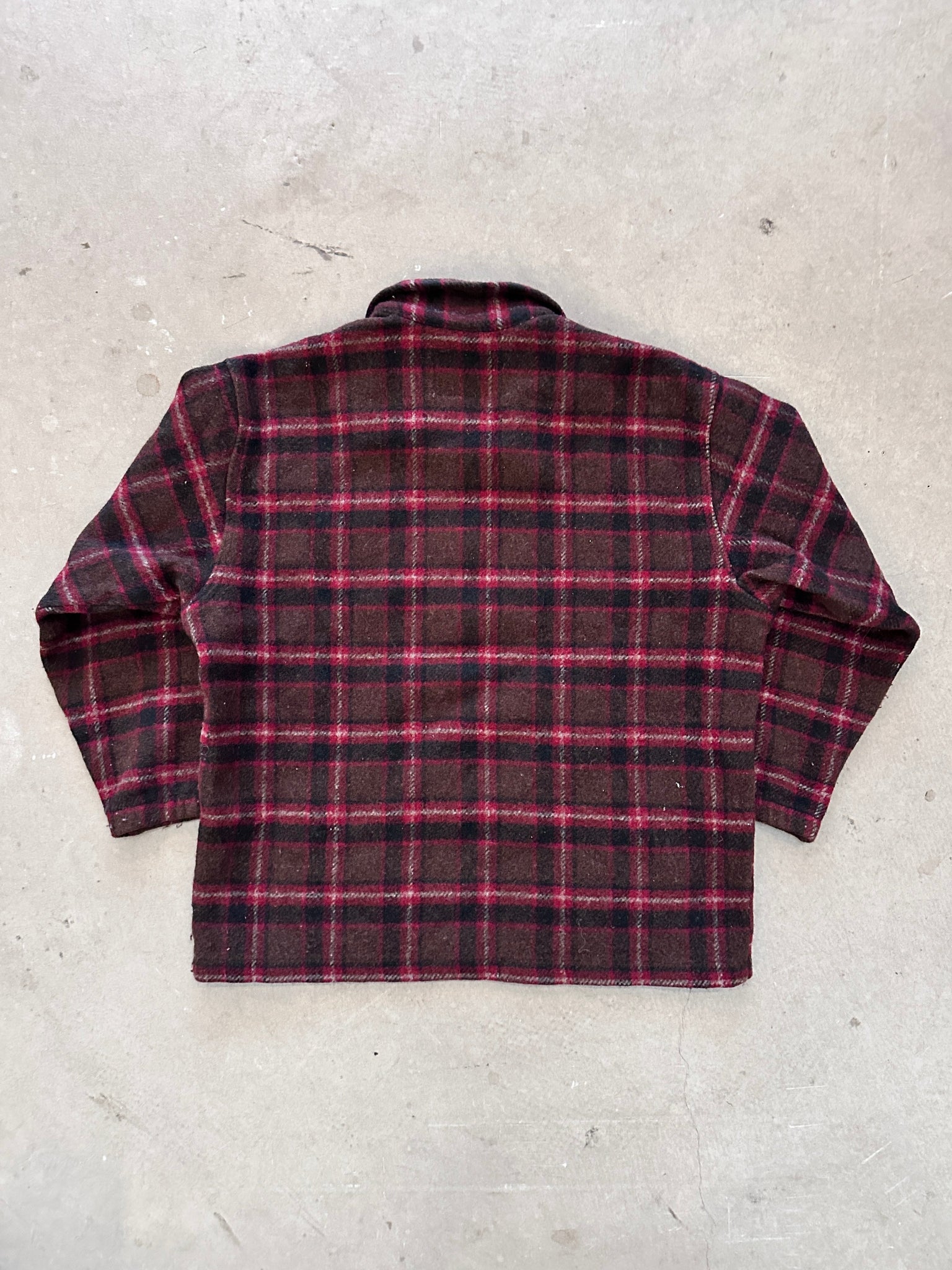 1990’s Woolrich Half Zip Woollen Flannel - L