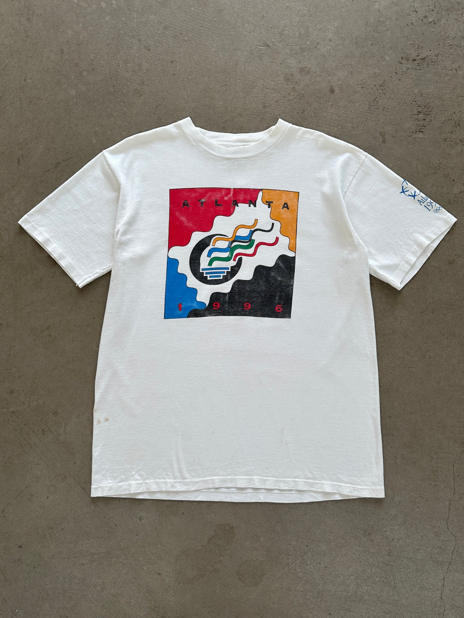 1996 Atlanta Olympics Flame T-Shirt - XL