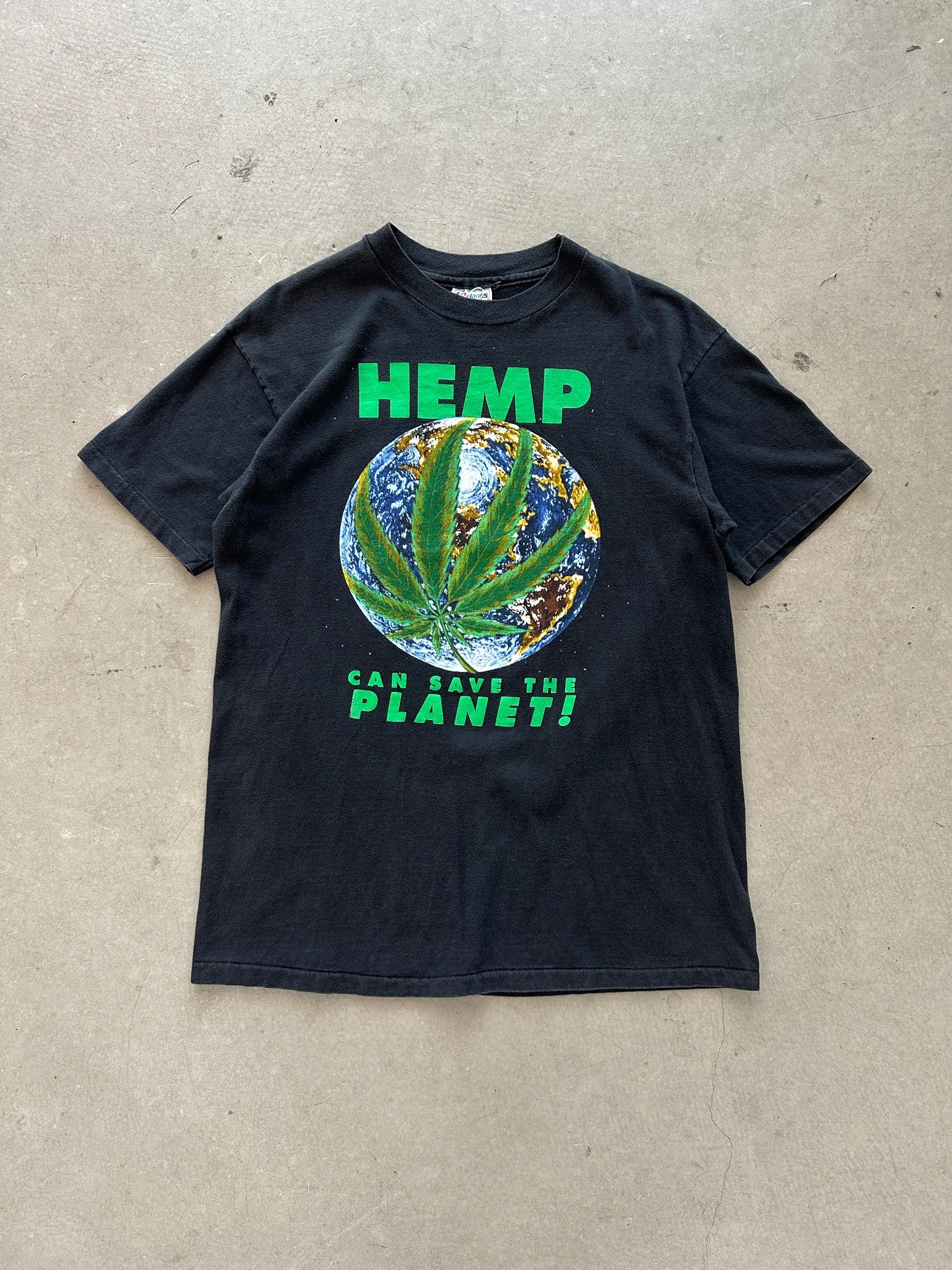 1980's Hemp Can Save The Planet! T-Shirt - L