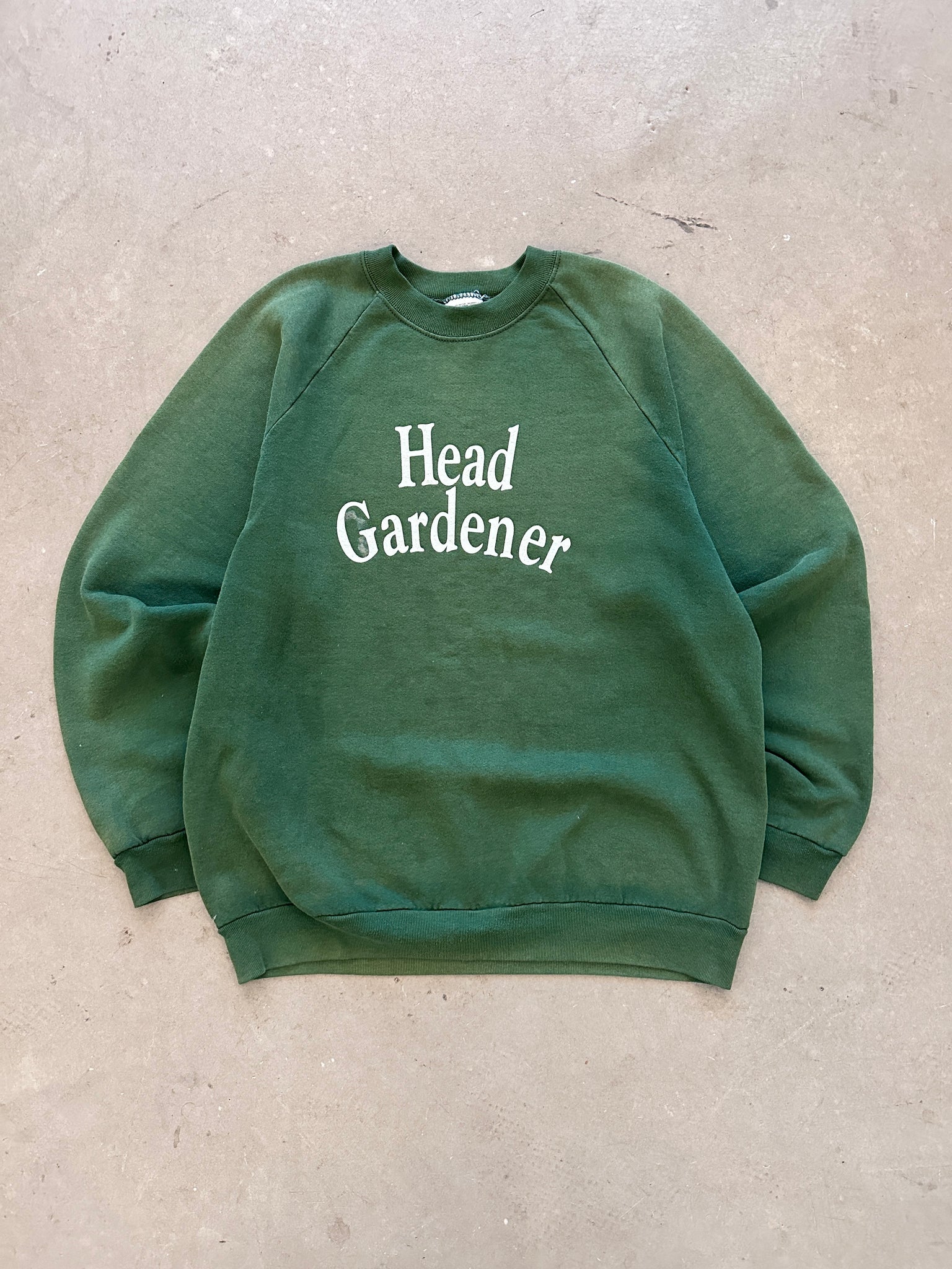 1990’s Head Gardener Faded Sweat - L