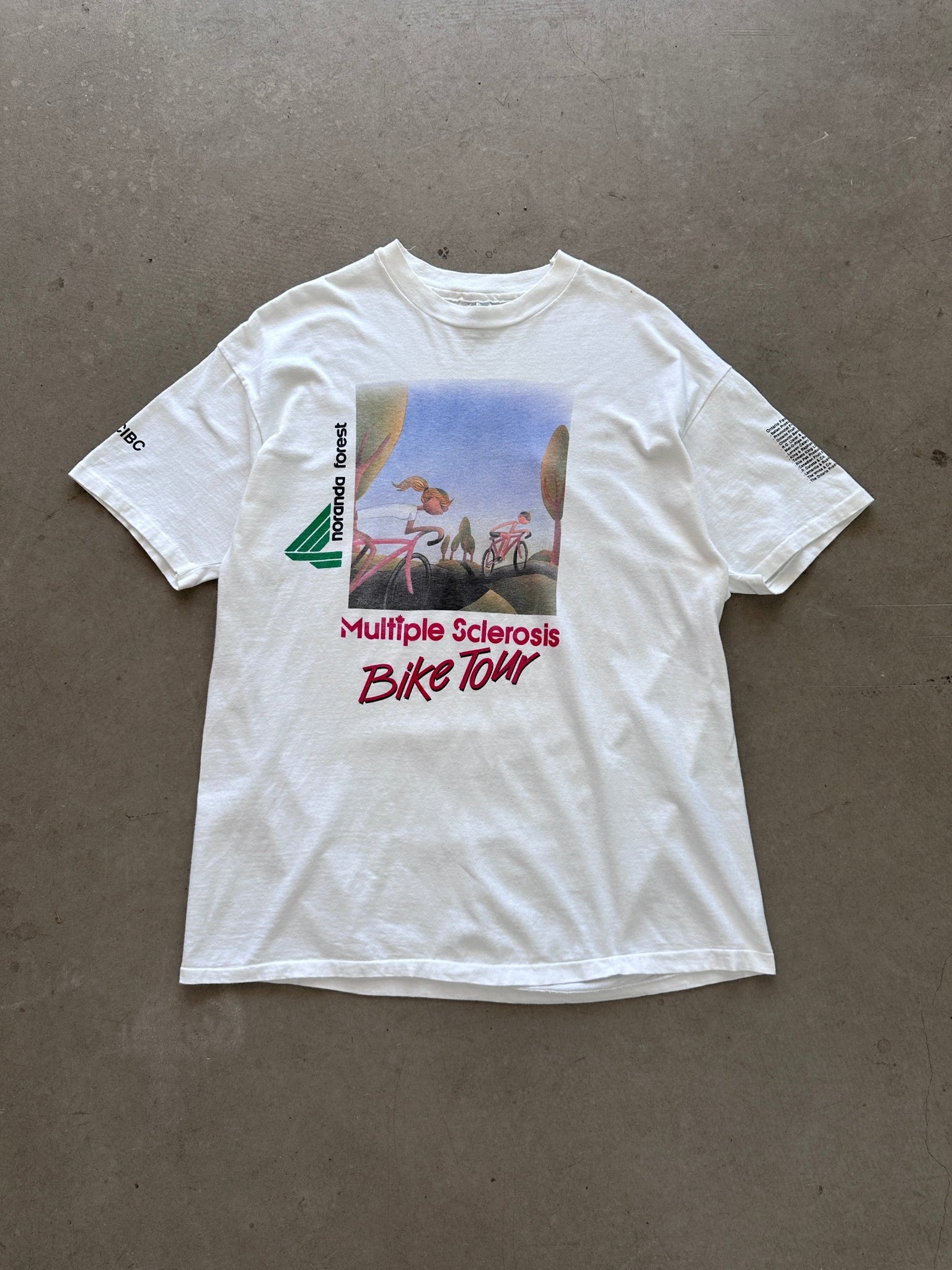 1990's Norda Forest Bike Tour T-Shirt - XL