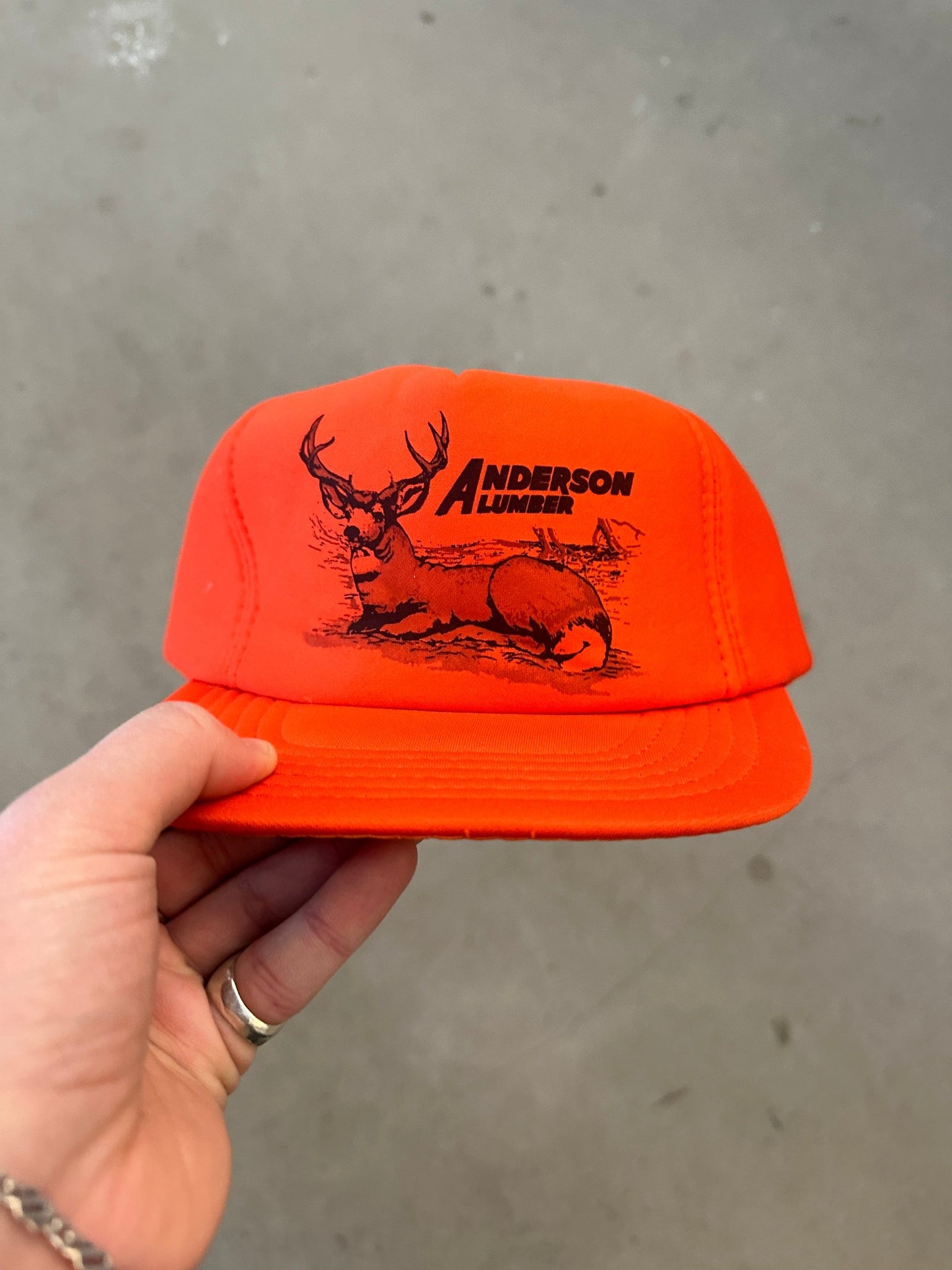 1990's Anderson Lumber Hunting Cap