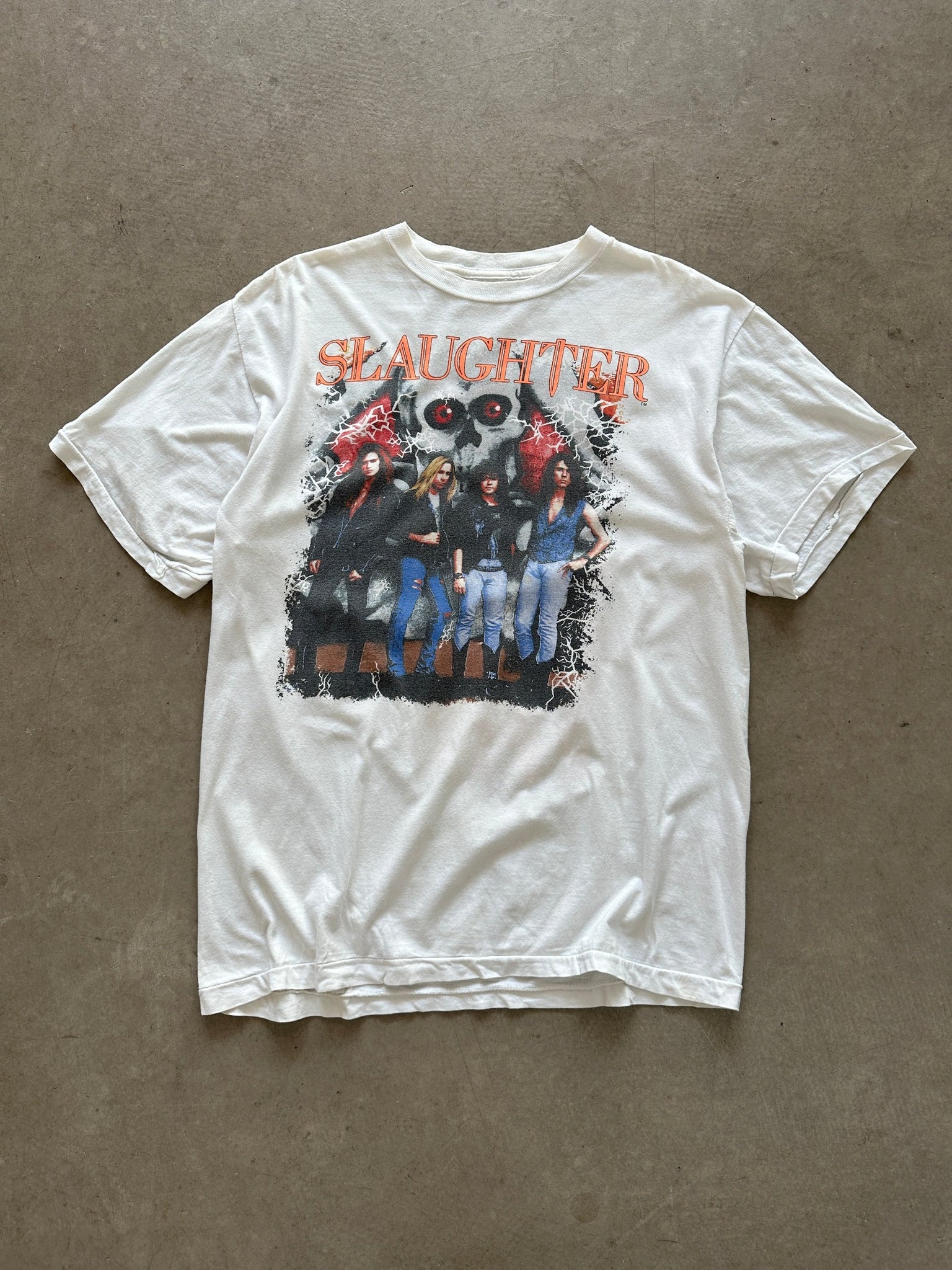 1990 Slaughter Stick It To Ya! T-Shirt - L