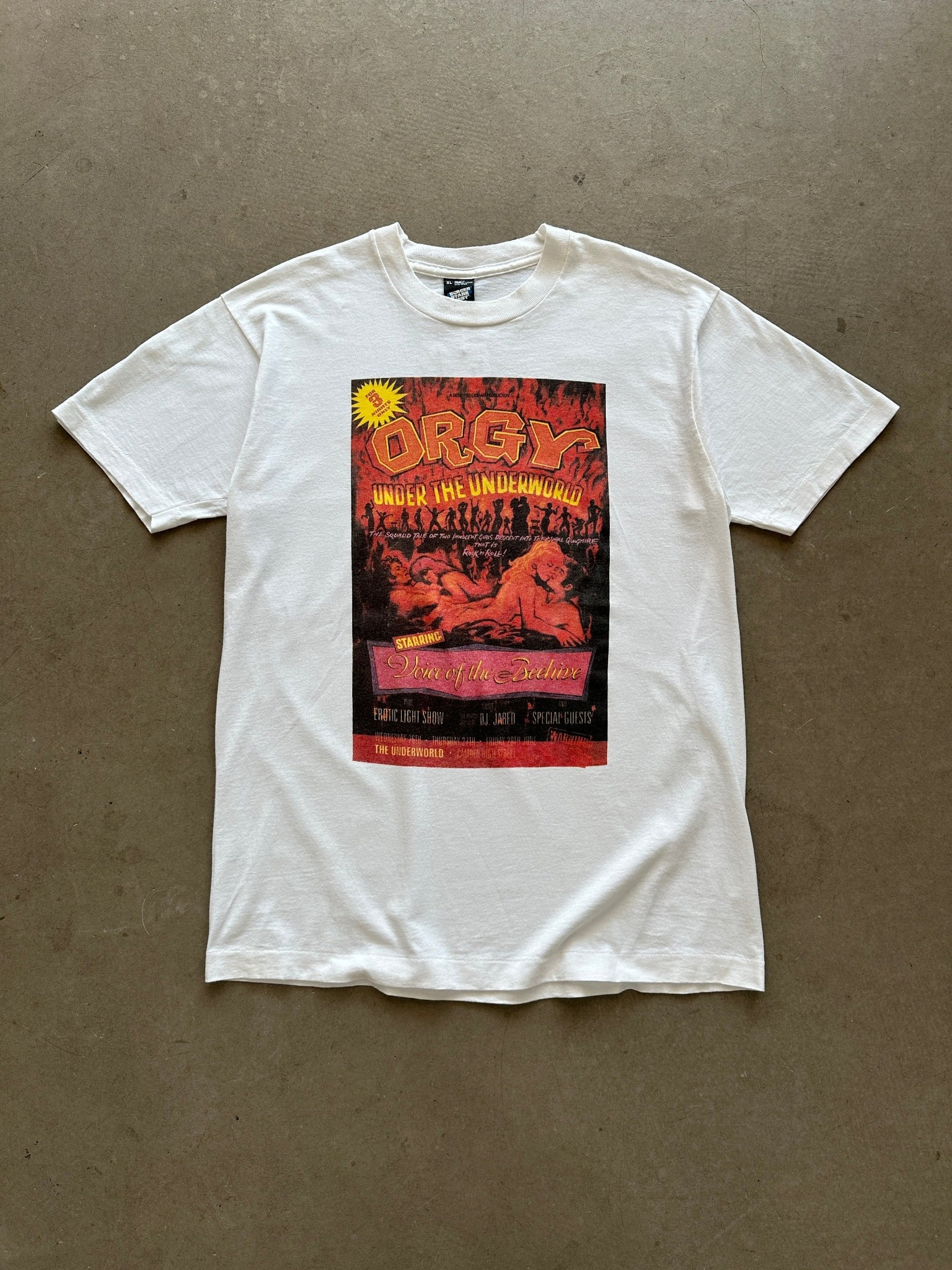 1991 Orgy Under the Underworld T-Shirt - XL