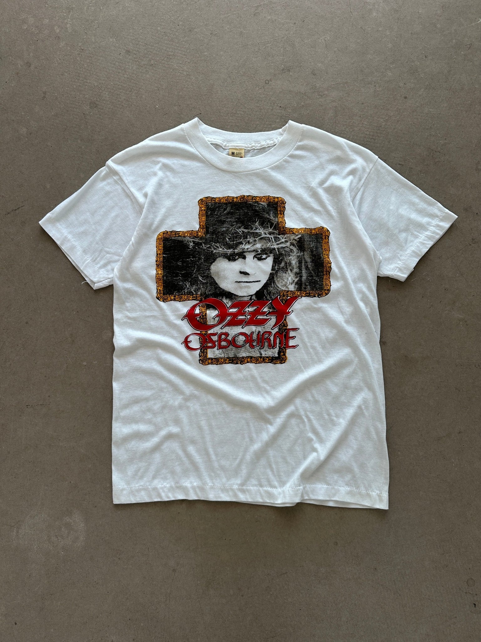 1988 Ozzy Osbourne No Rest For The Wicked Tour T-Shirt - M