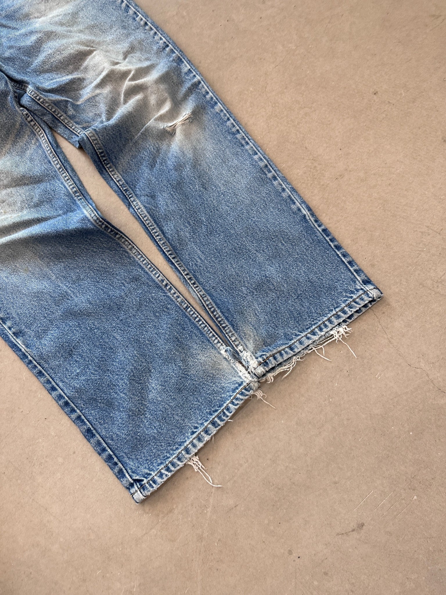 1980's Levi's 619 Orange Tab Jeans - 36 x 30