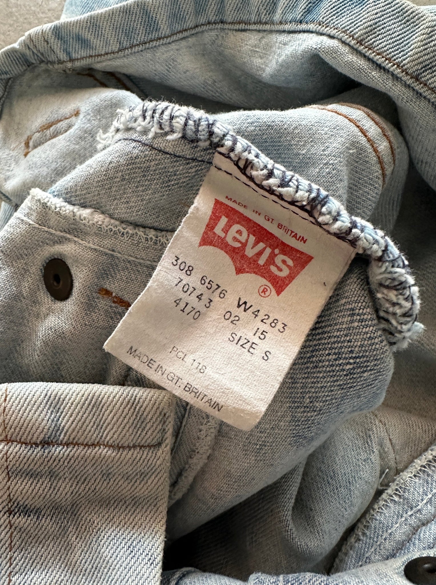 1990's Levi's Denim Jacket - S