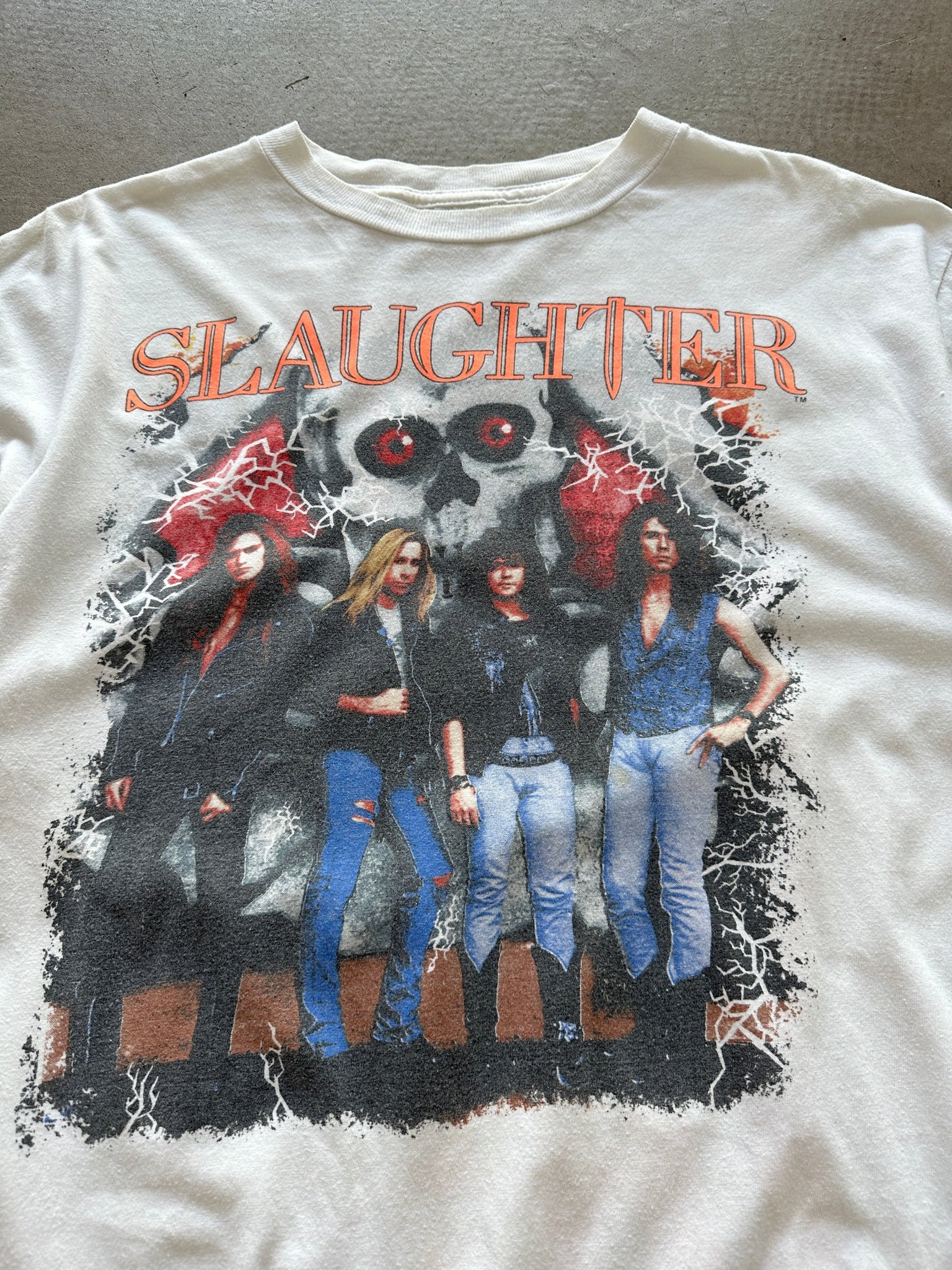 1990 Slaughter Stick It To Ya! T-Shirt - L