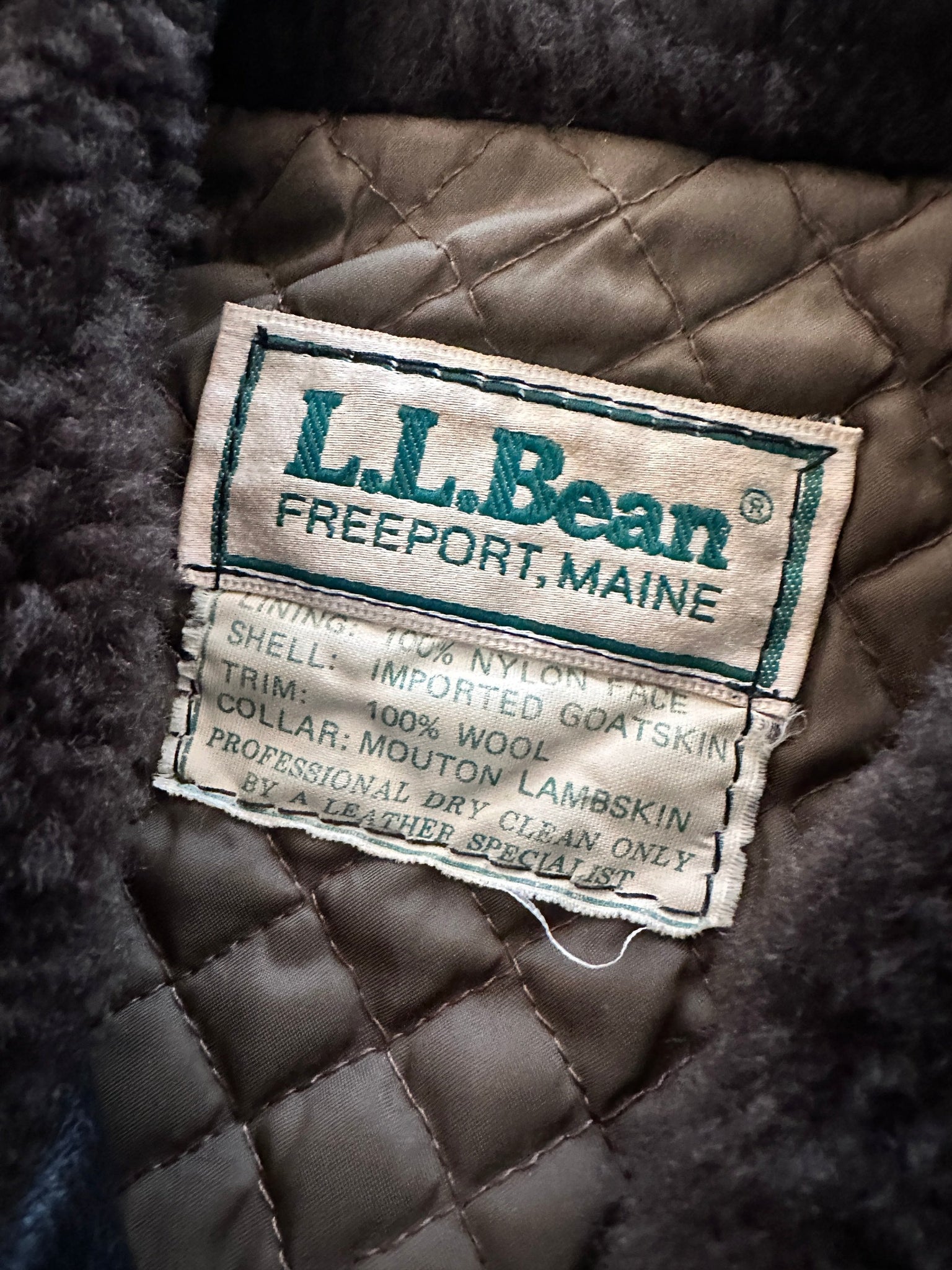 1980’s LL Bean Leather Flight Jacket - L