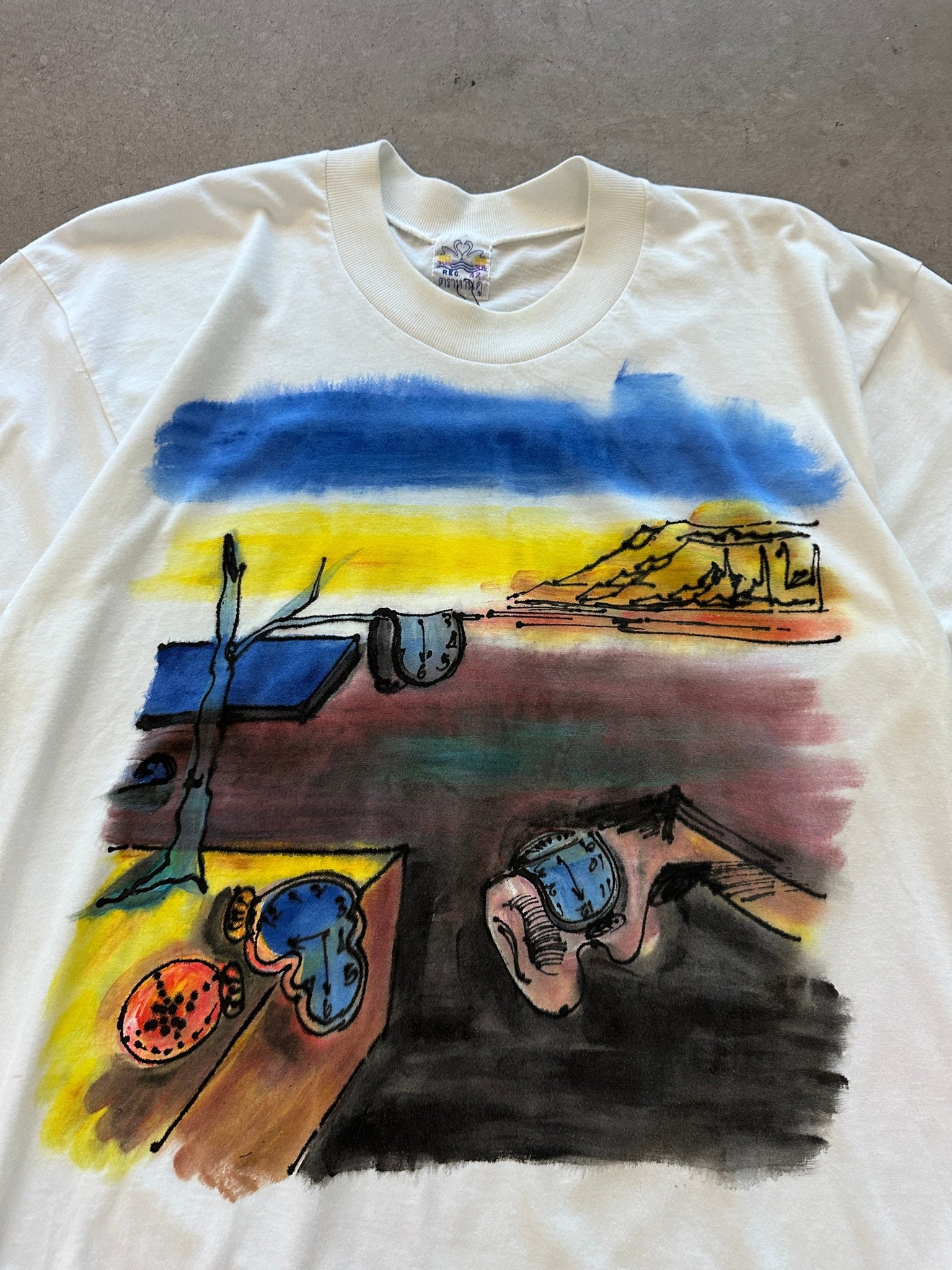 1980's Salvador Dali Painting T-Shirt - M