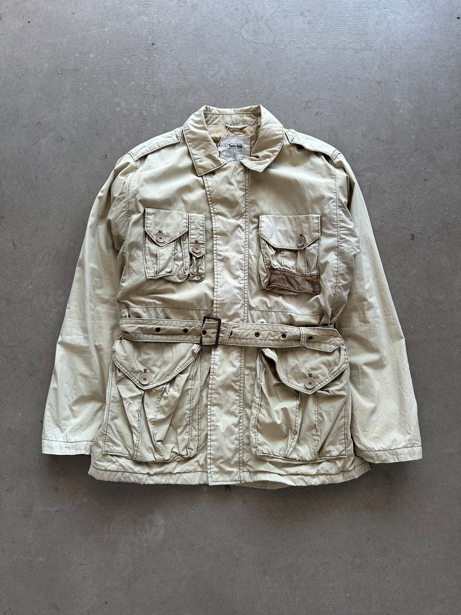 00’s Timberland Safari Jacket - M