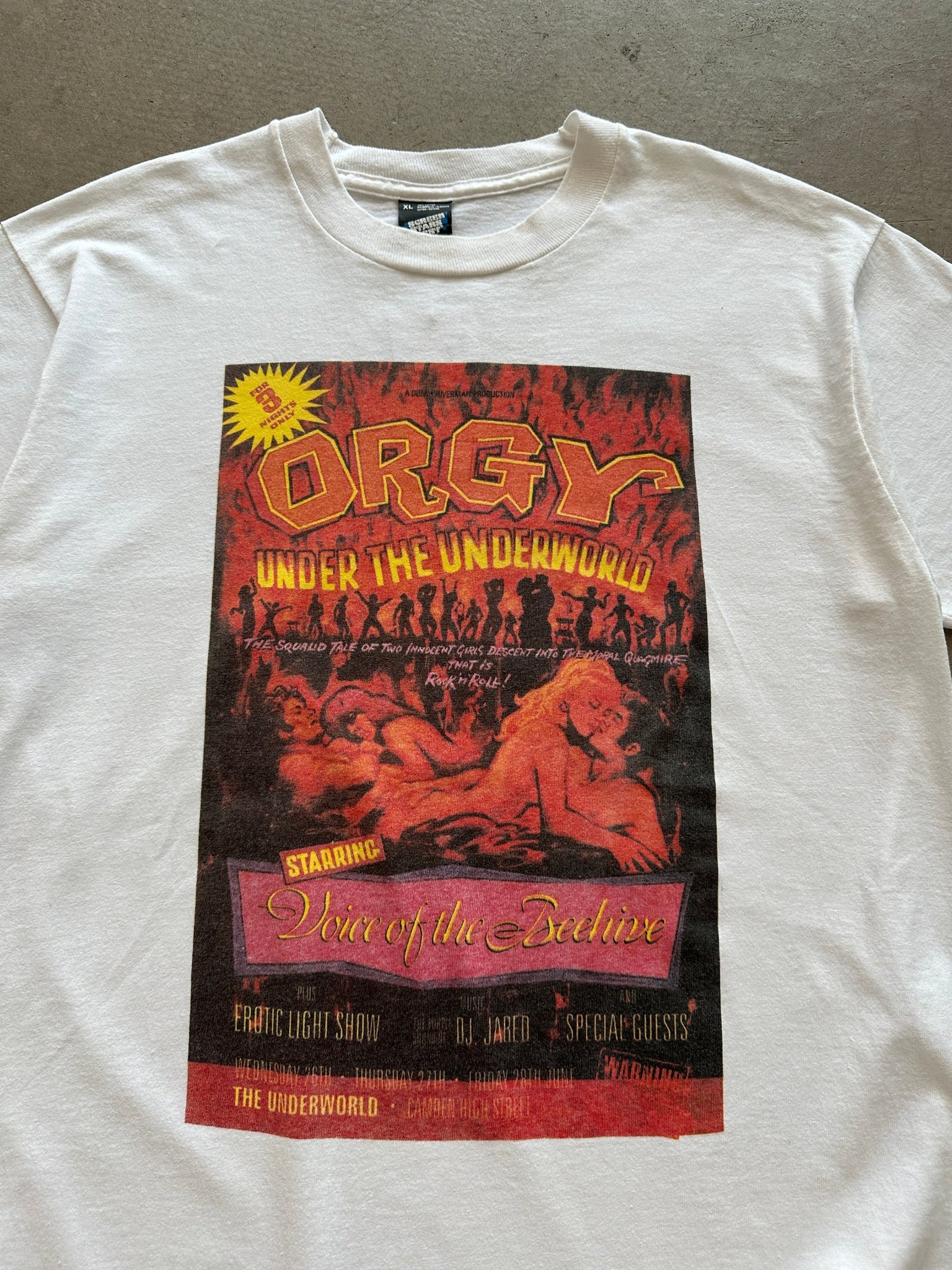 1991 Orgy Under the Underworld T-Shirt - XL