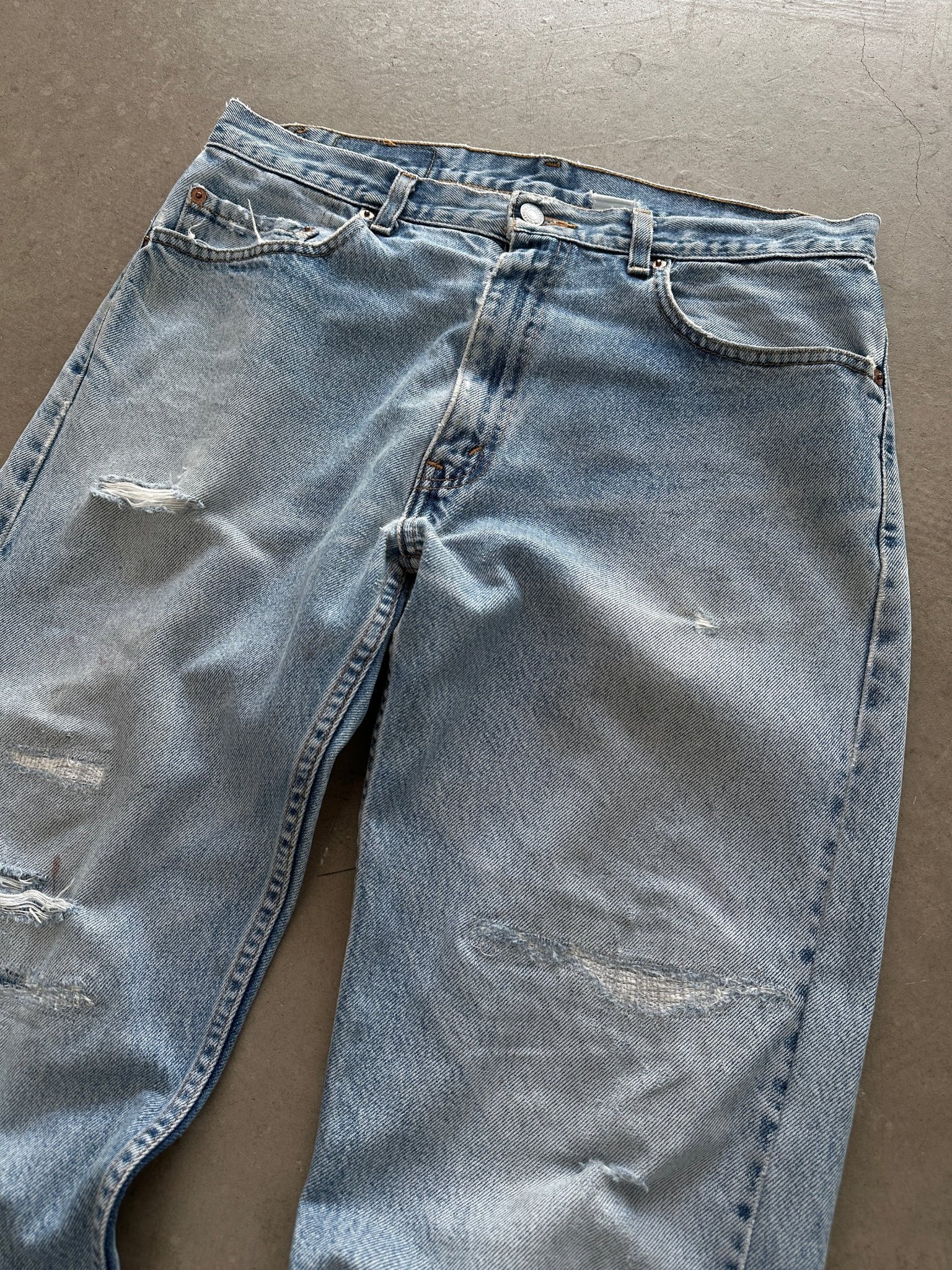 1990's Levi's Repaired 505 Jeans - 35 x 32