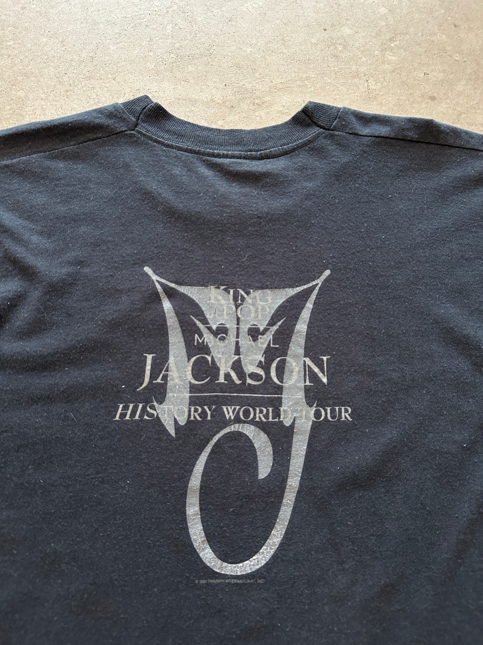 1996 Michael Jackson History Tour T-Shirt - XL – Permanent Orbit