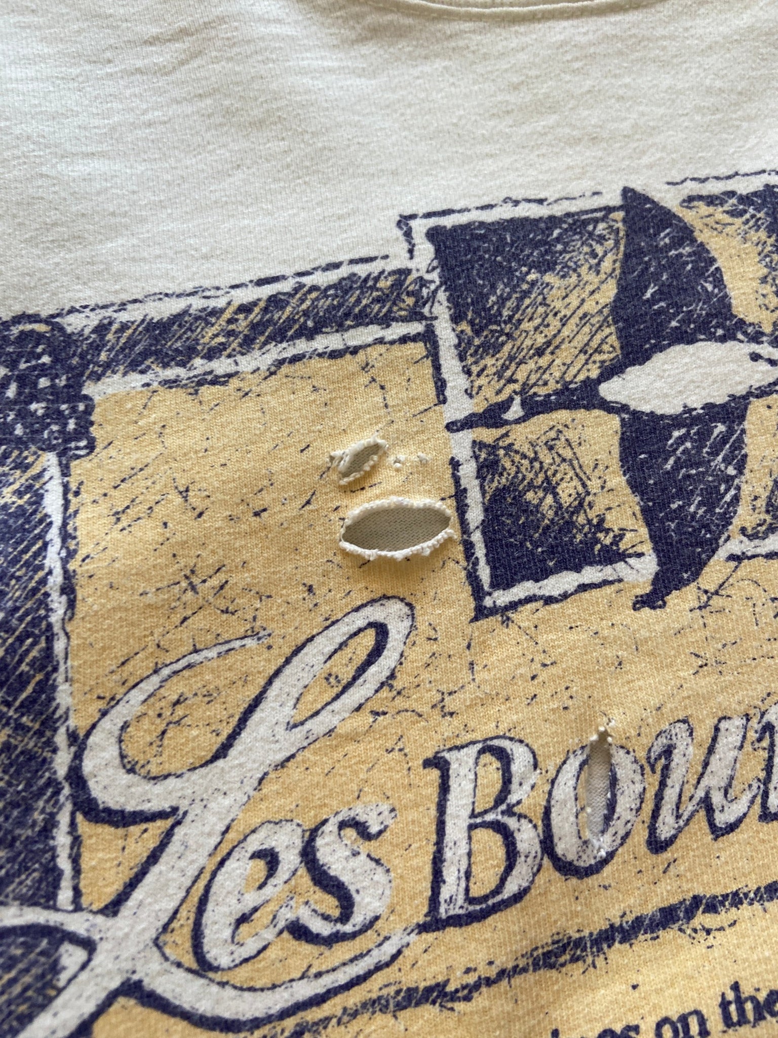 1992 Les Bourgeois Vineyards T-Shirt - L