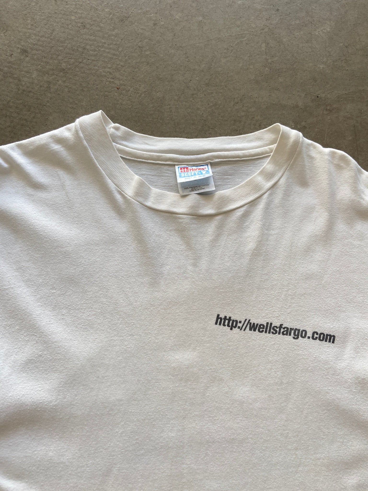 1990's Wellsfargo.com T-Shirt - XL