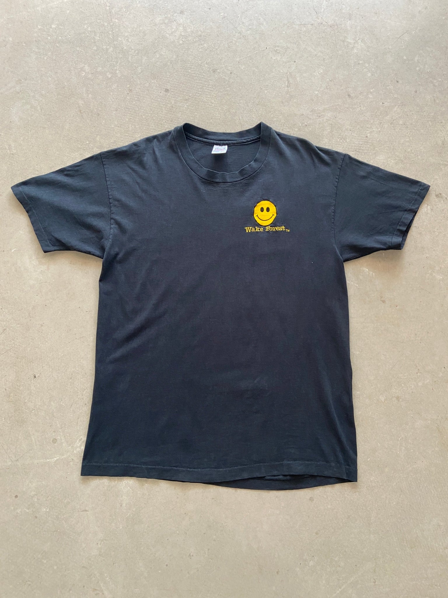 1990's Wake Forest Embroidered T-Shirt - XL