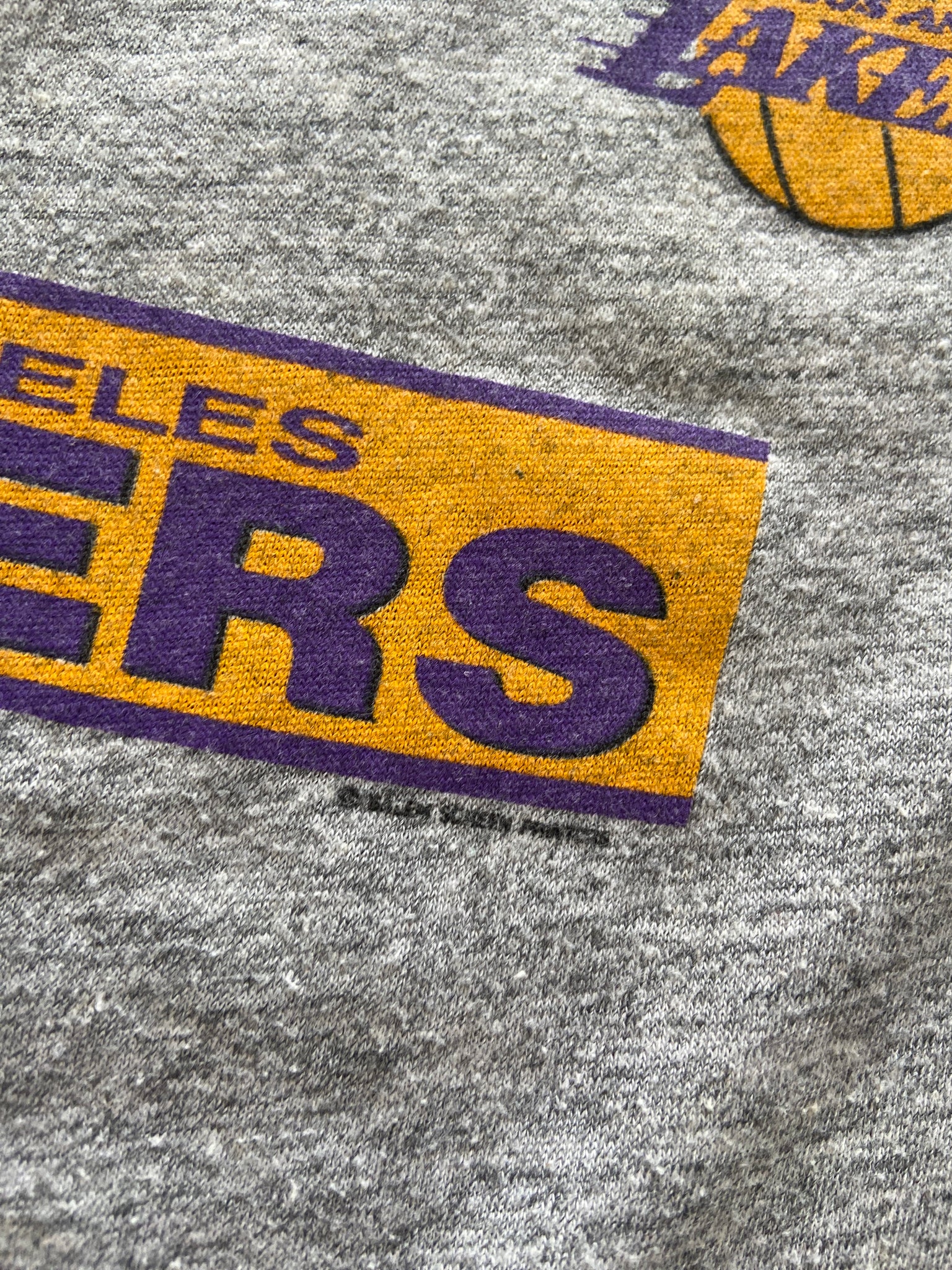 1980's James Worthy Lakers T-Shirt - XL