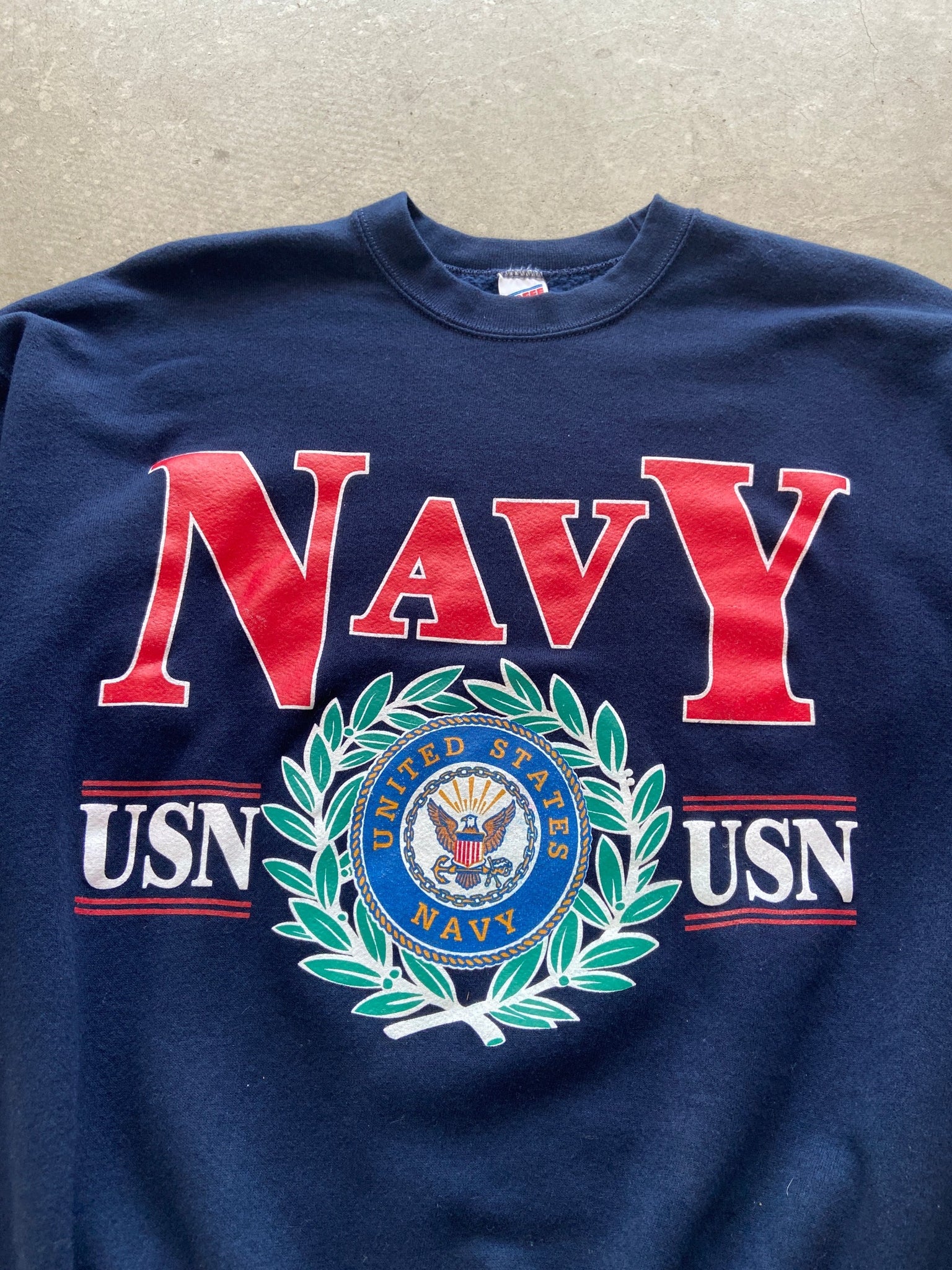 1990's Soffe Navy USN Sweat - L