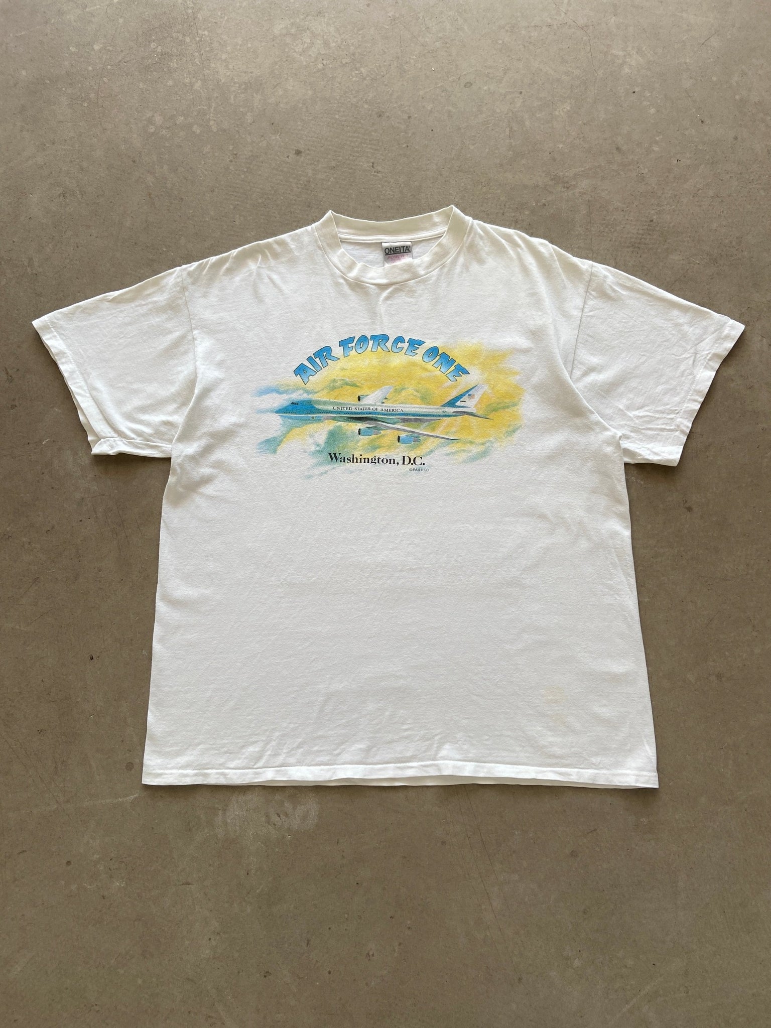 1993 Air Force One T-Shirt - XL