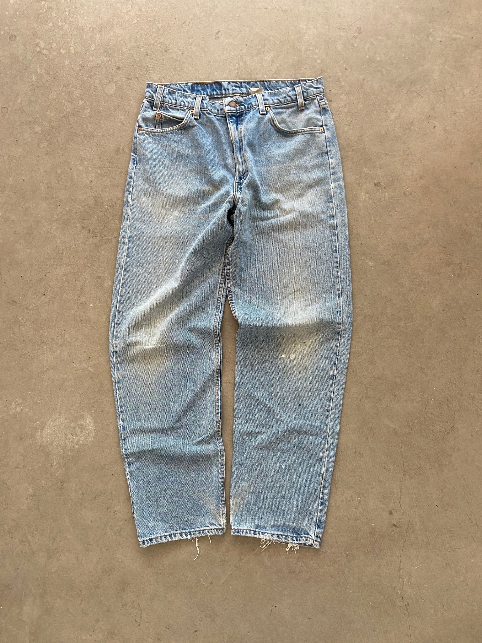 1997 Levi's 550 Orange Tab Jeans - 36 x 32