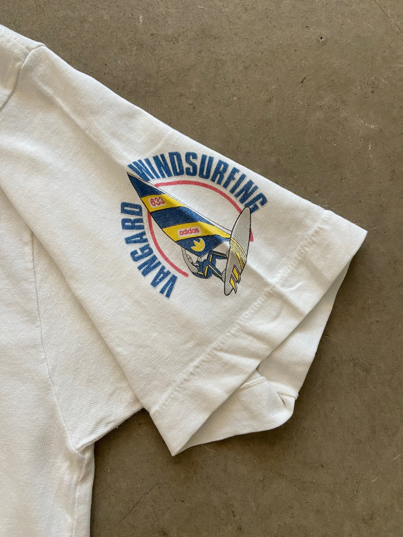 1980's Adidas Vangard Windsurfing T-Shirt - M