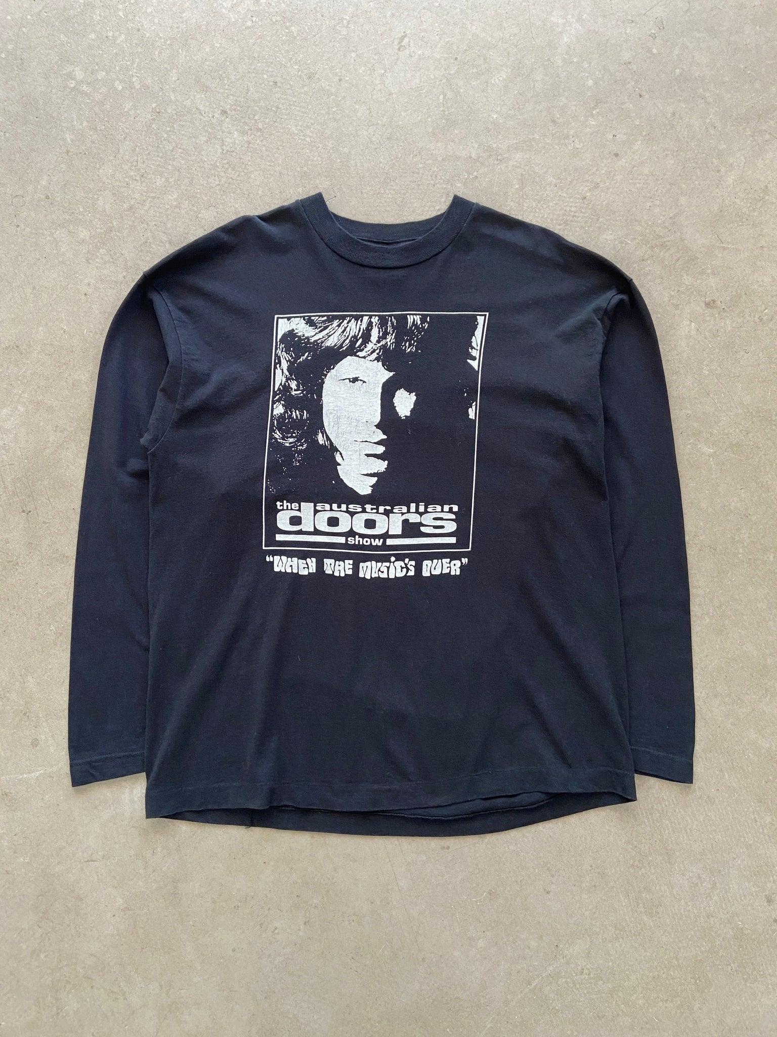 1996 The Australian Doors Show When The Music's Over T-Shirt - XL