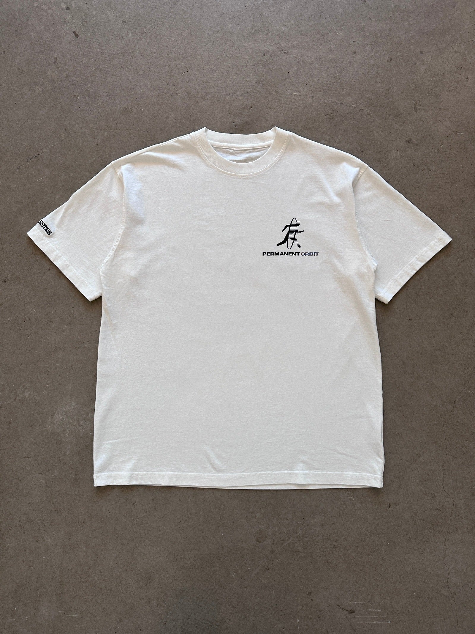 Permanent Orbit Don't Walk, Run T-Shirt - White