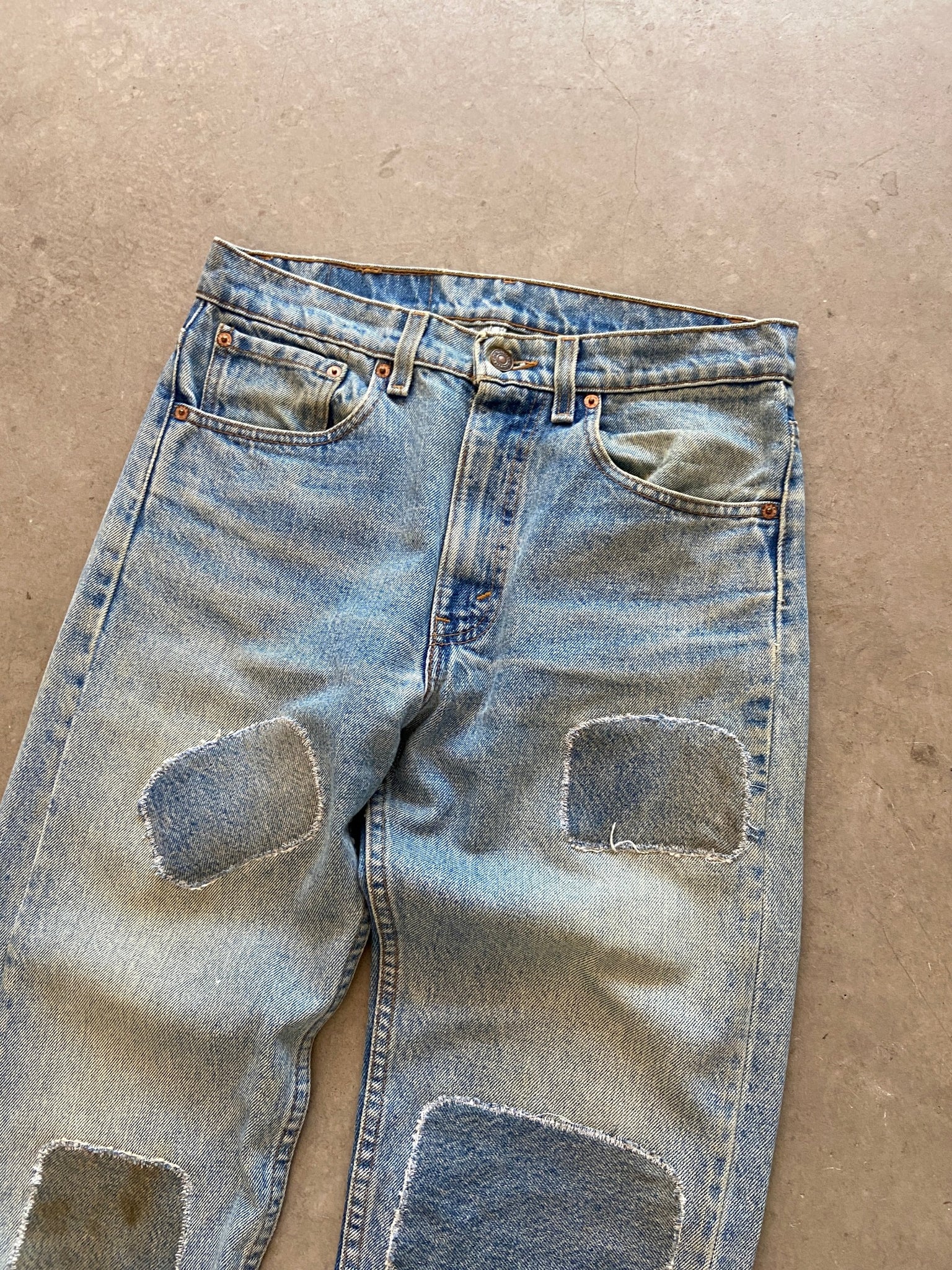 1995 Levi’s 505 Repaired Jeans - 31 x 34