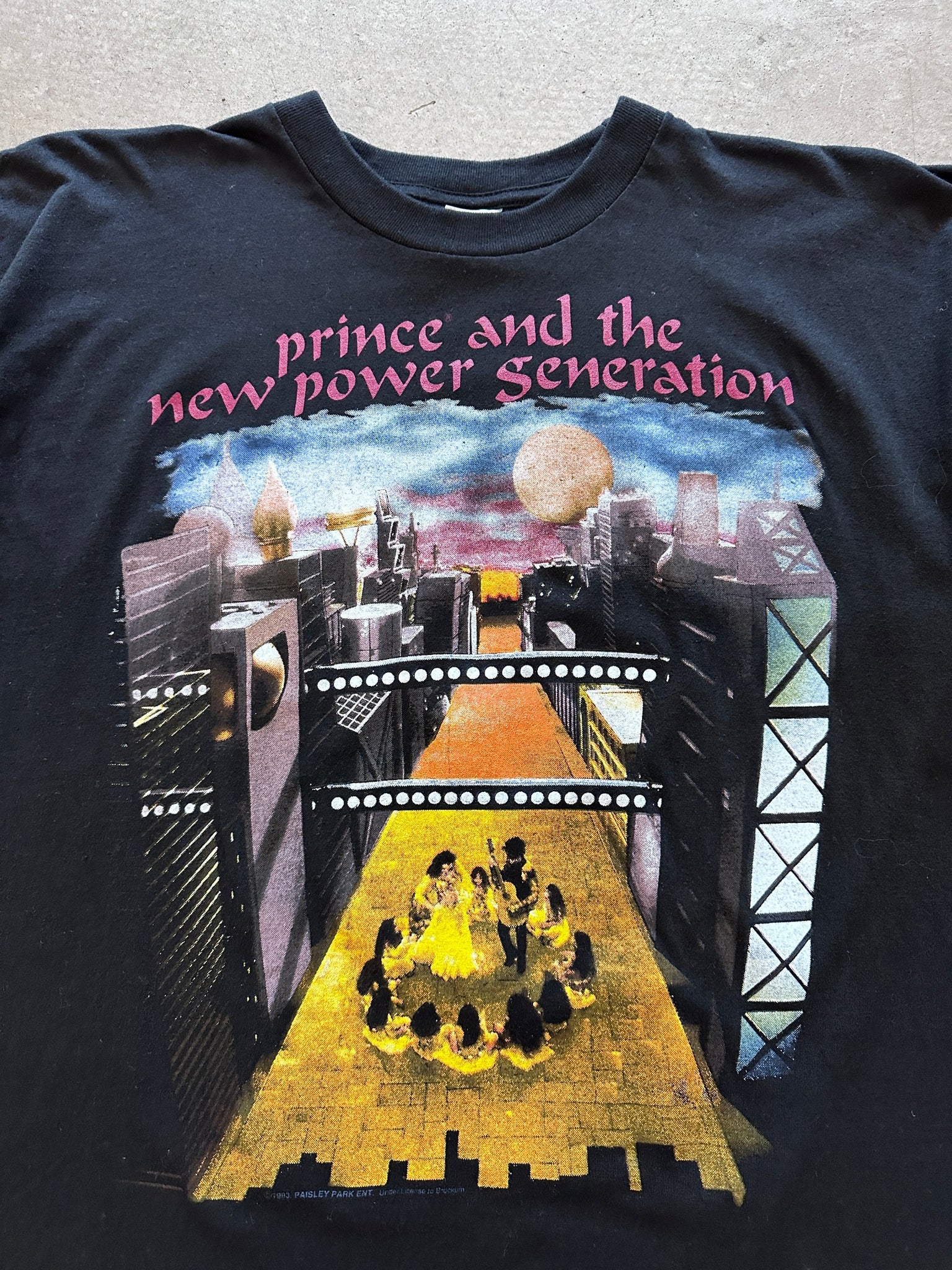 1993 Prince and the New Power Generation Tour T-Shirt - XL