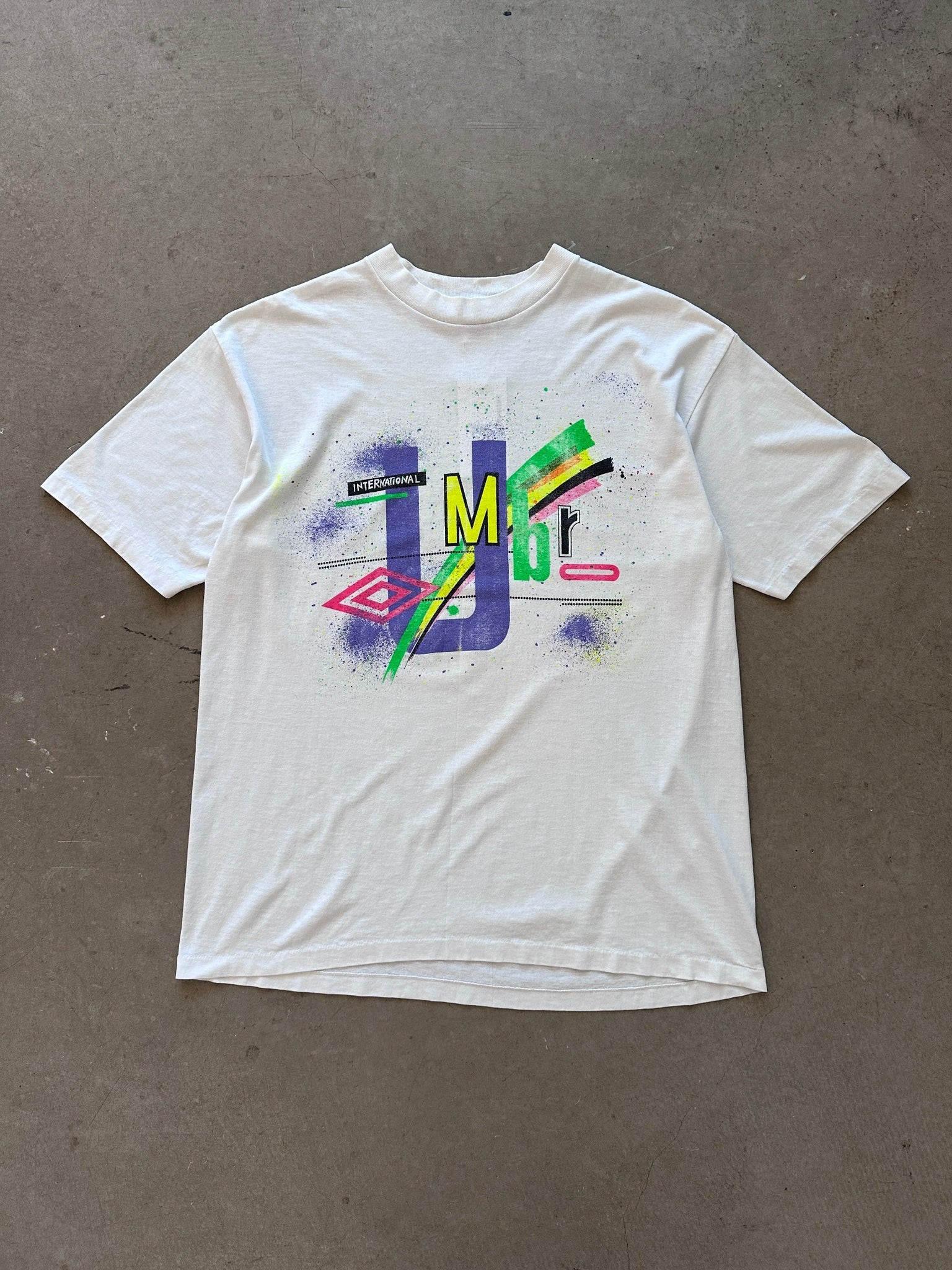 1980's Umbro International T-Shirt - XL