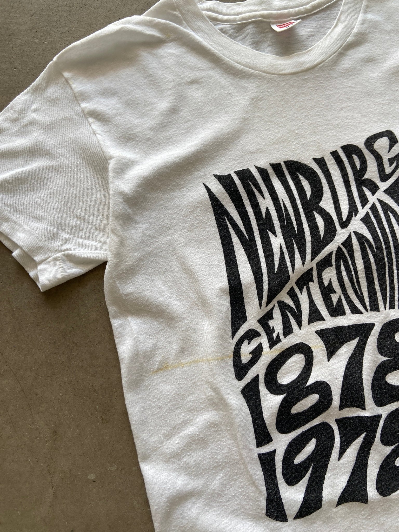 1978 Newburg Centennial Book T-Shirt - M