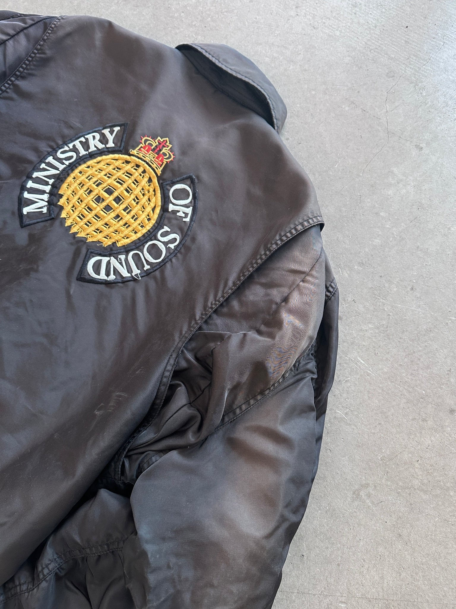 1990's Ministry of Sound Flight Jacket - L