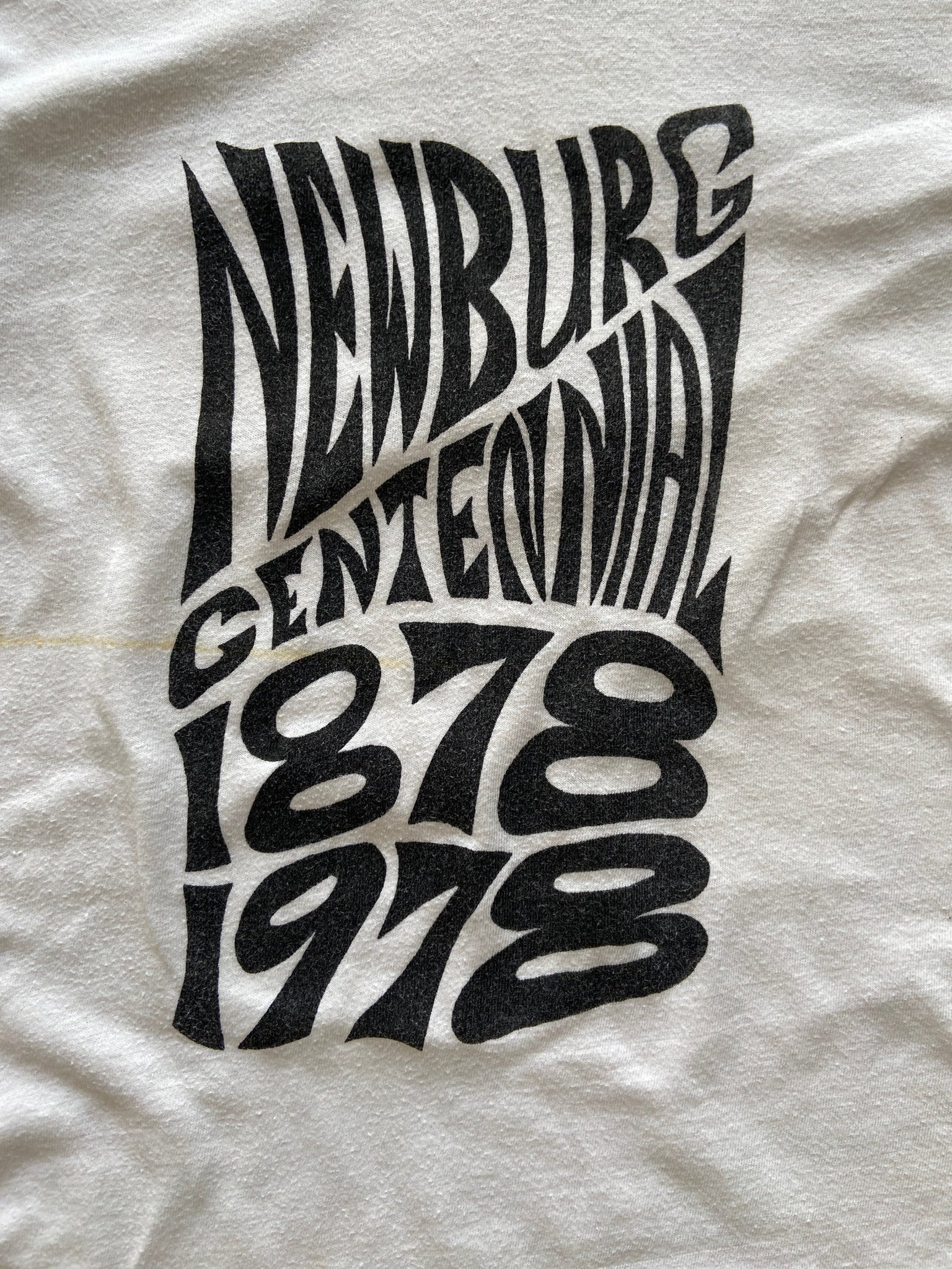 1978 Newburg Centennial Book T-Shirt - M