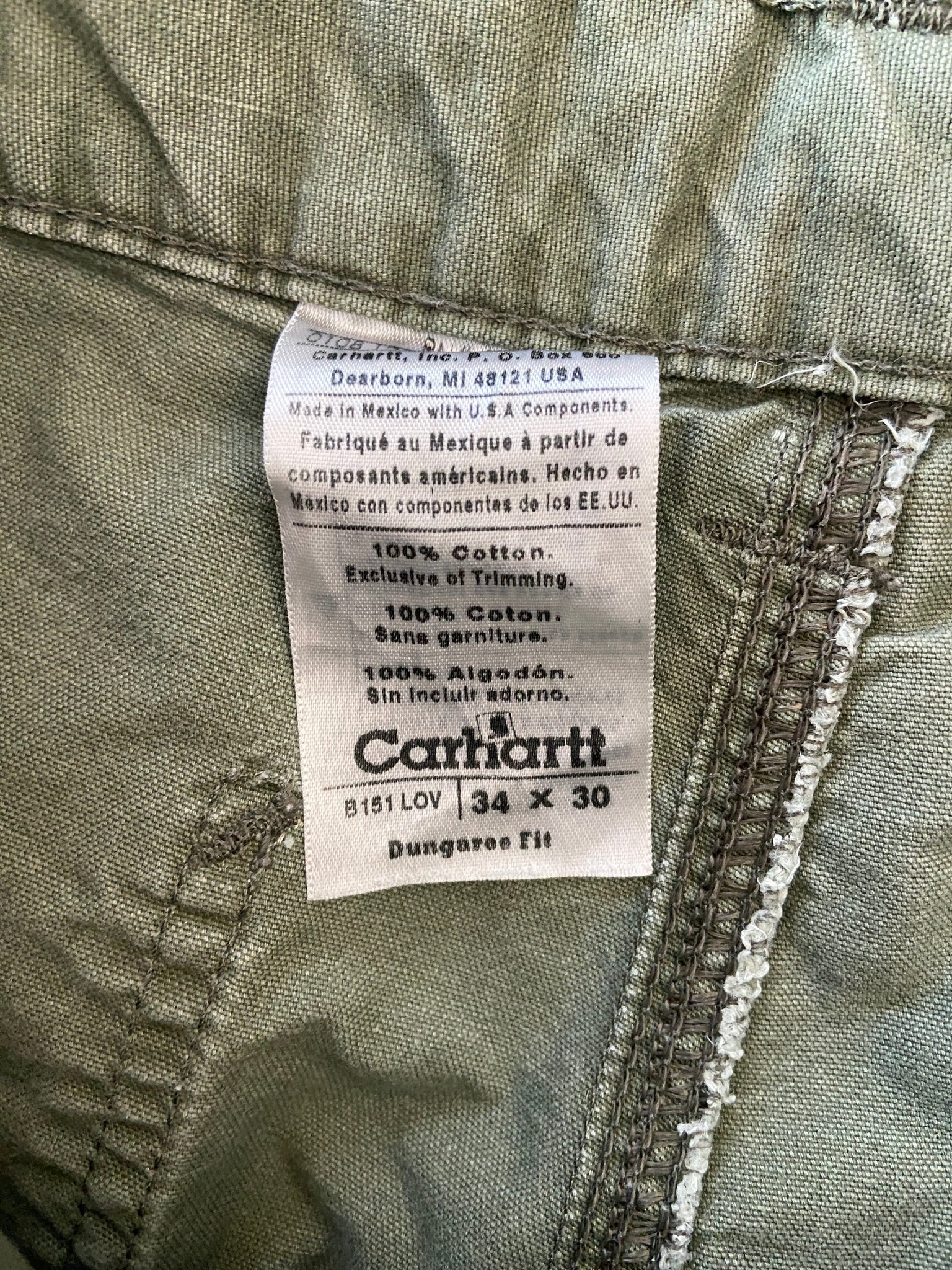 Carhartt Carpenter Pants - 34 x 30