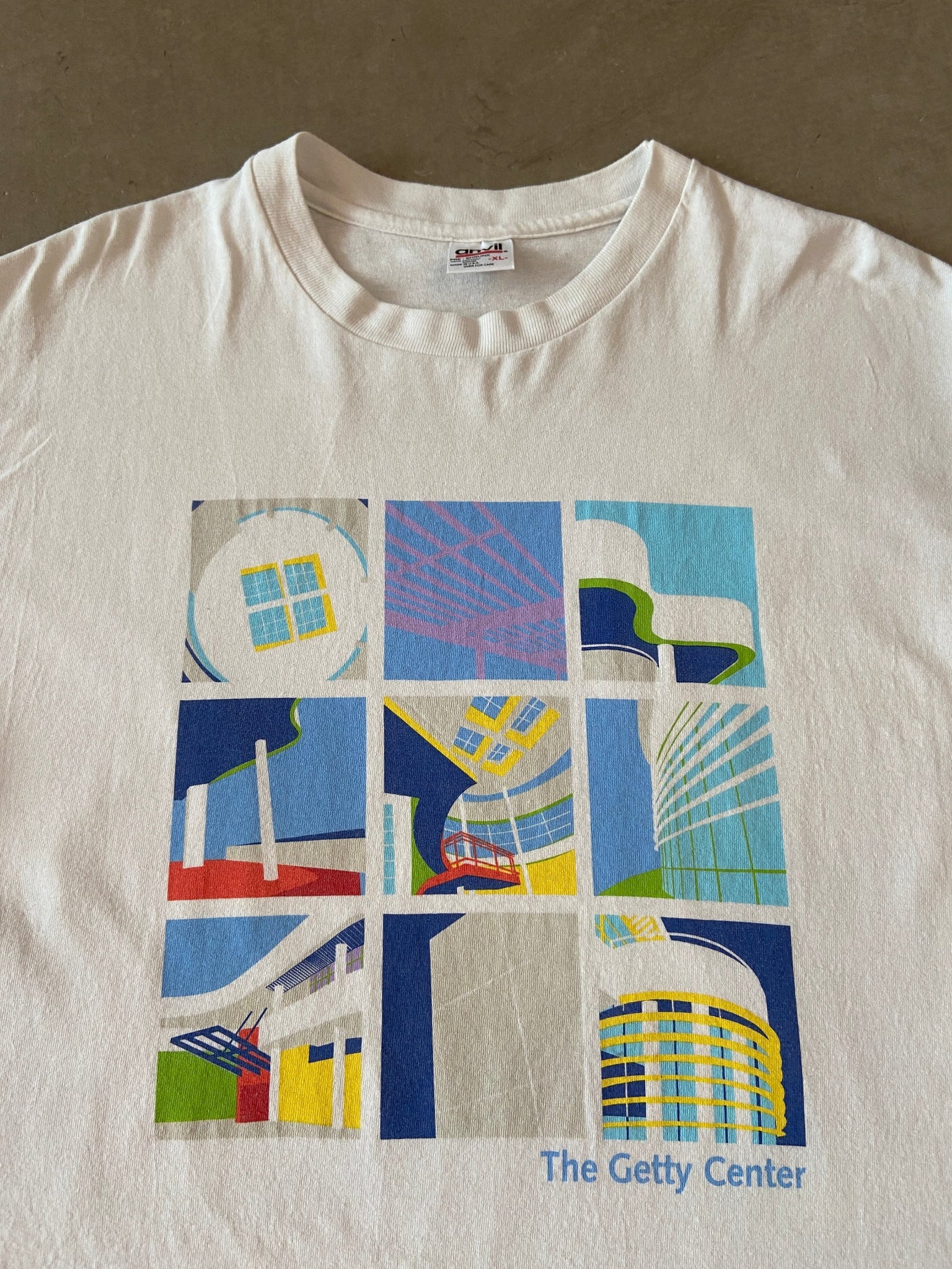 The Getty Centre Museum Collage T-shirt - XL