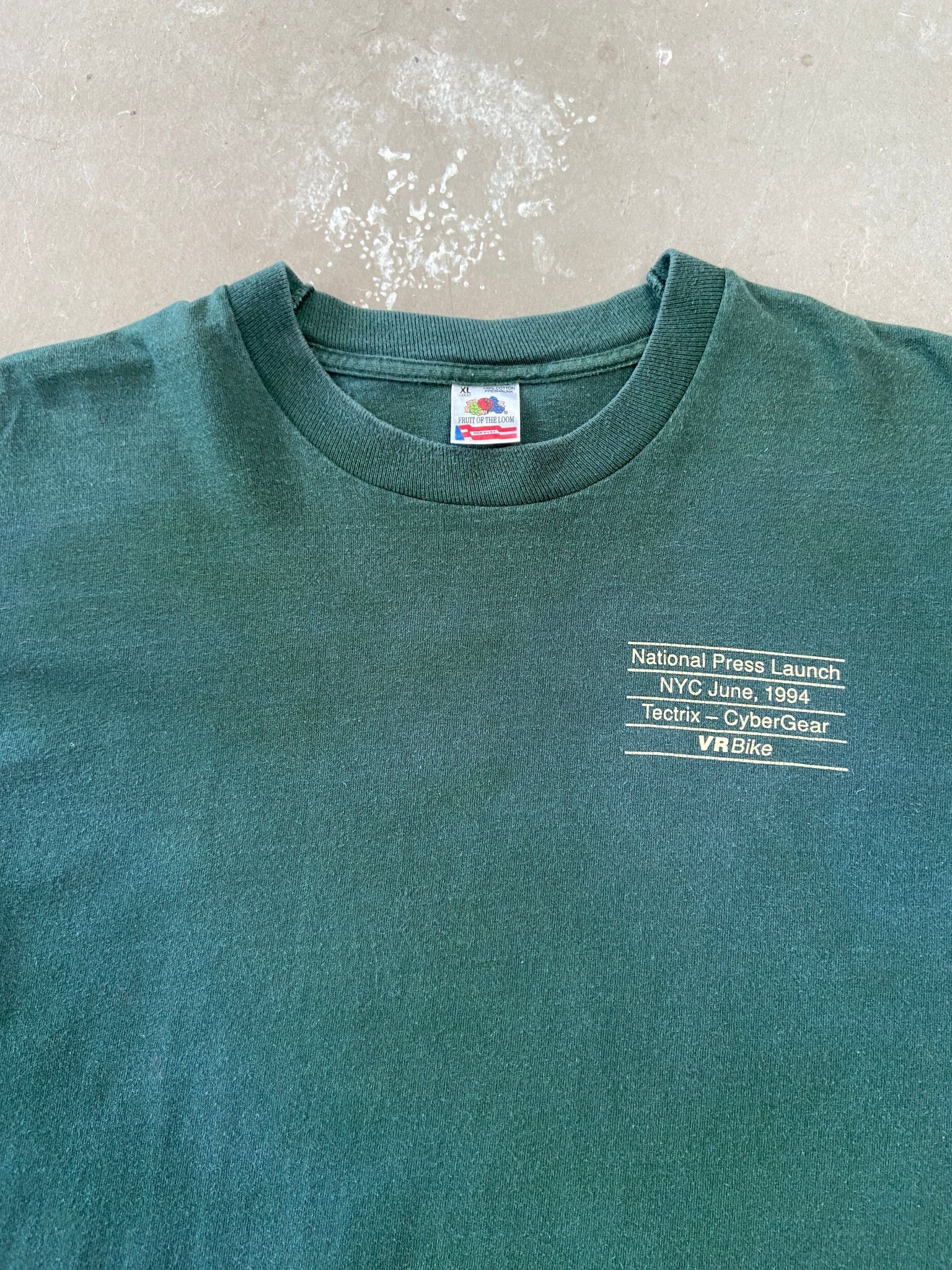 1994 Tectrix - CyberGear Launch T-shirt - XL