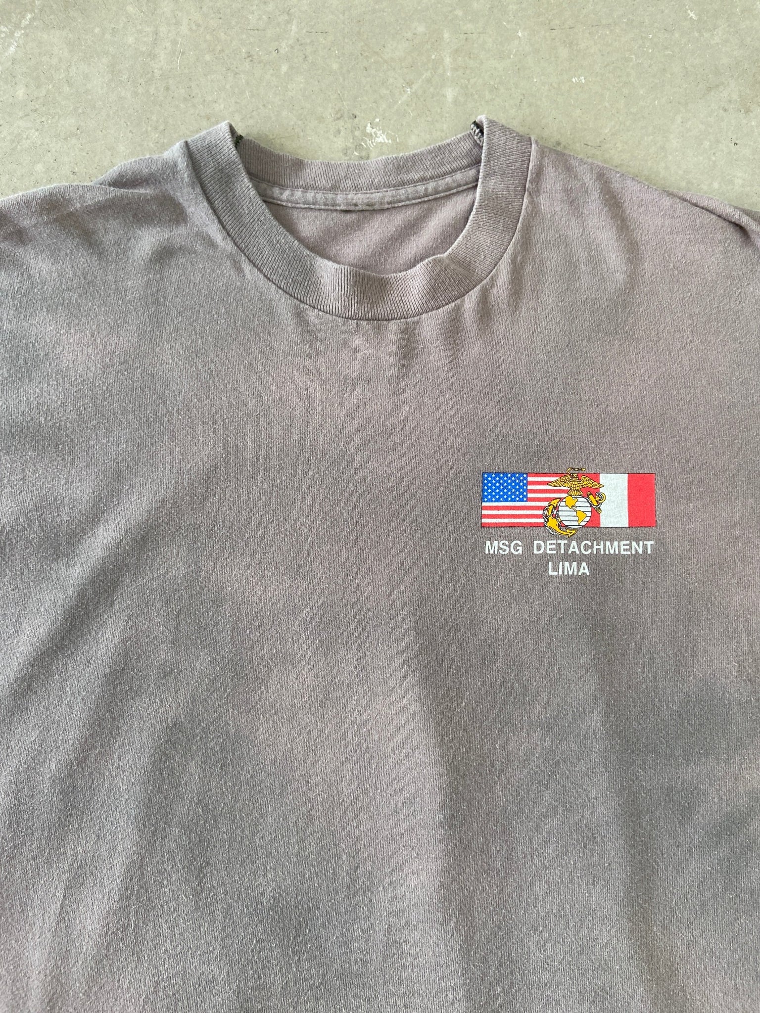 Marines Security Guard Lima T-shirt - XL