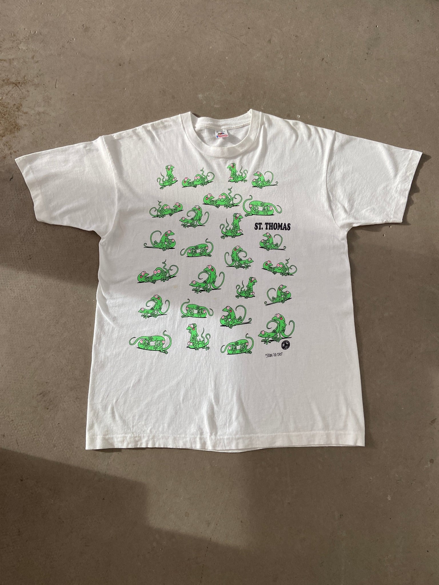 1990's Lizard Sex Positions T-shirt - XL