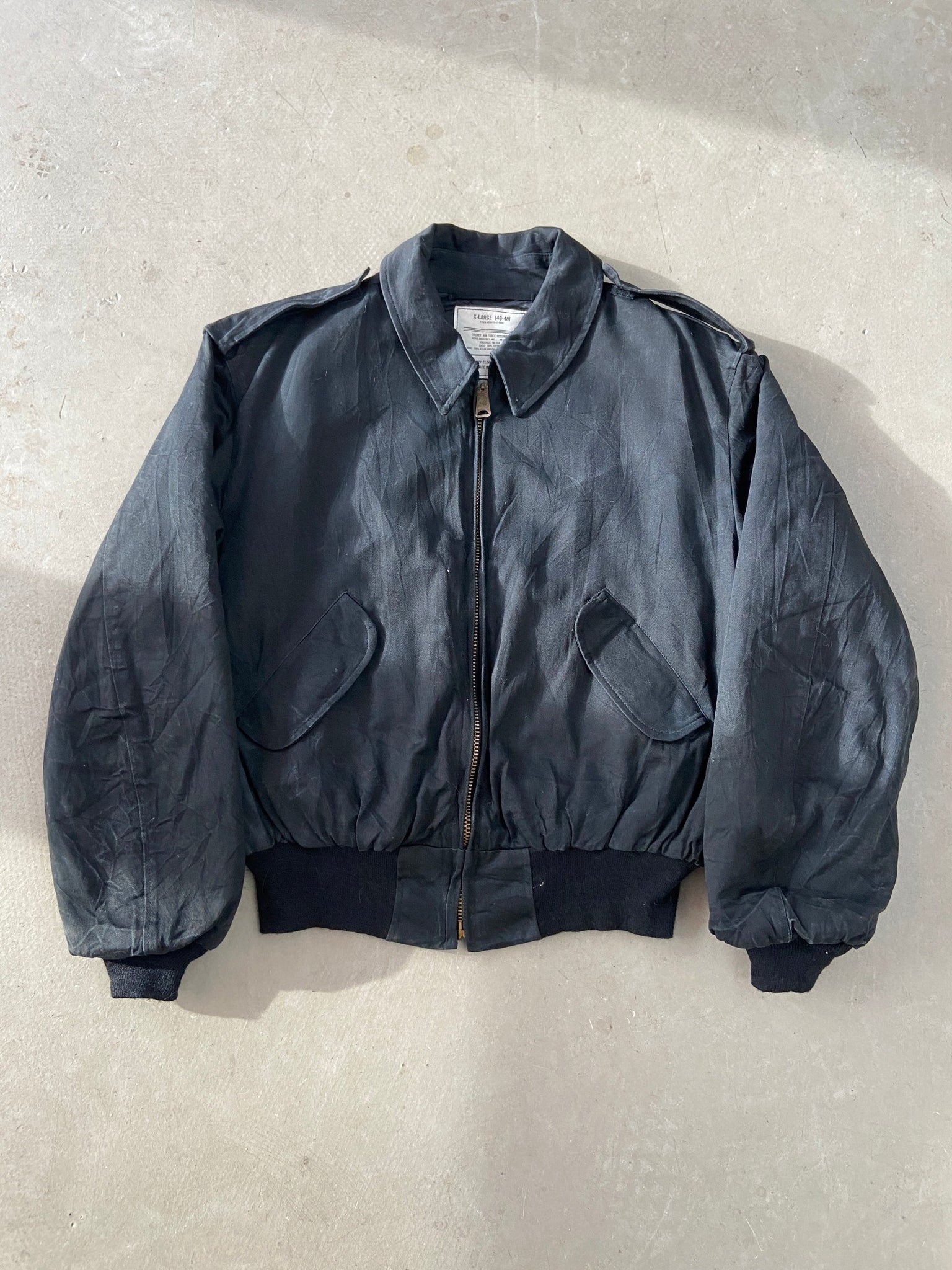 1980’s Alpha Industries Air Force Security Jacket - XL