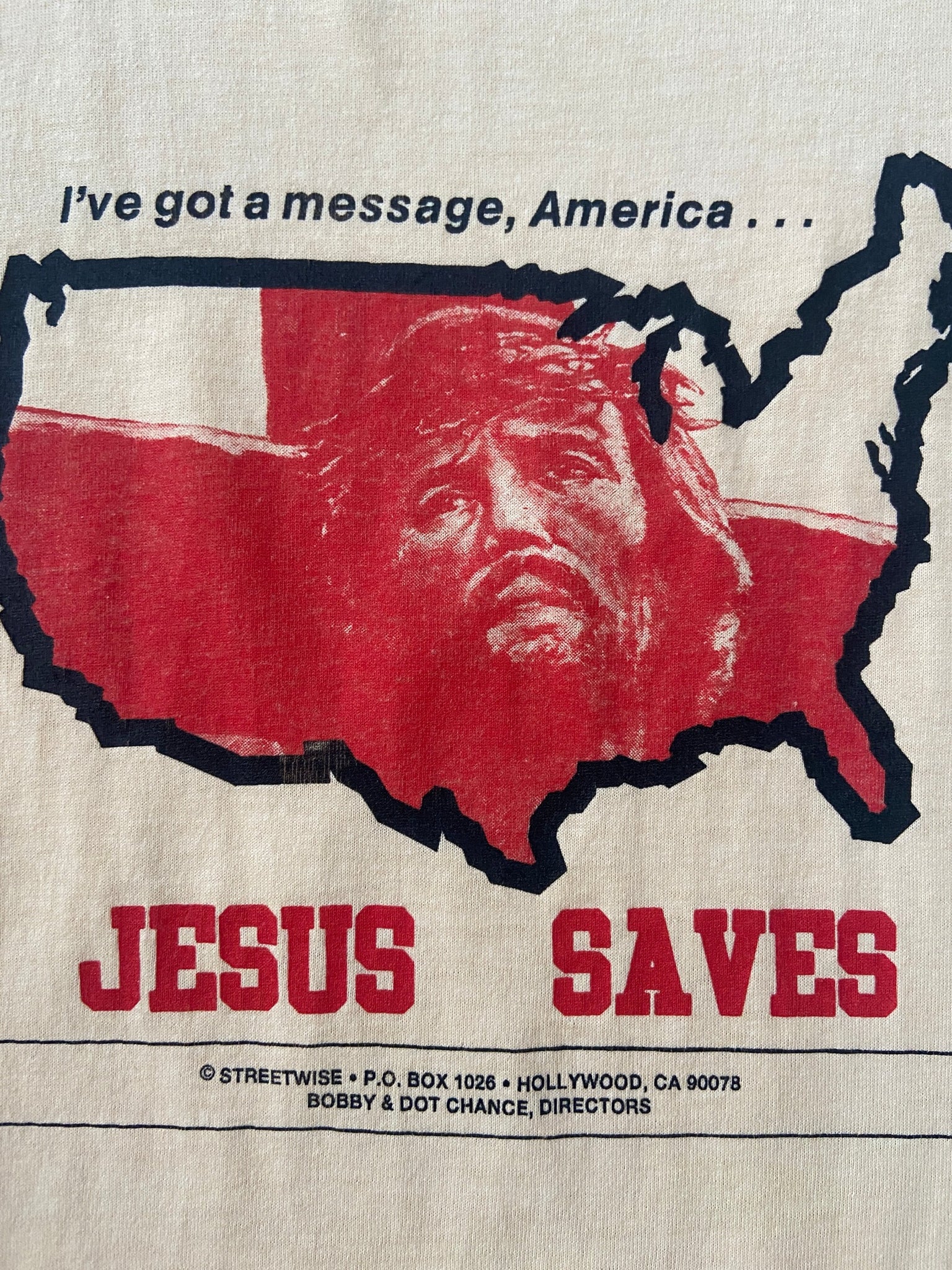 1990's Jesus Saves T-Shirt - XL