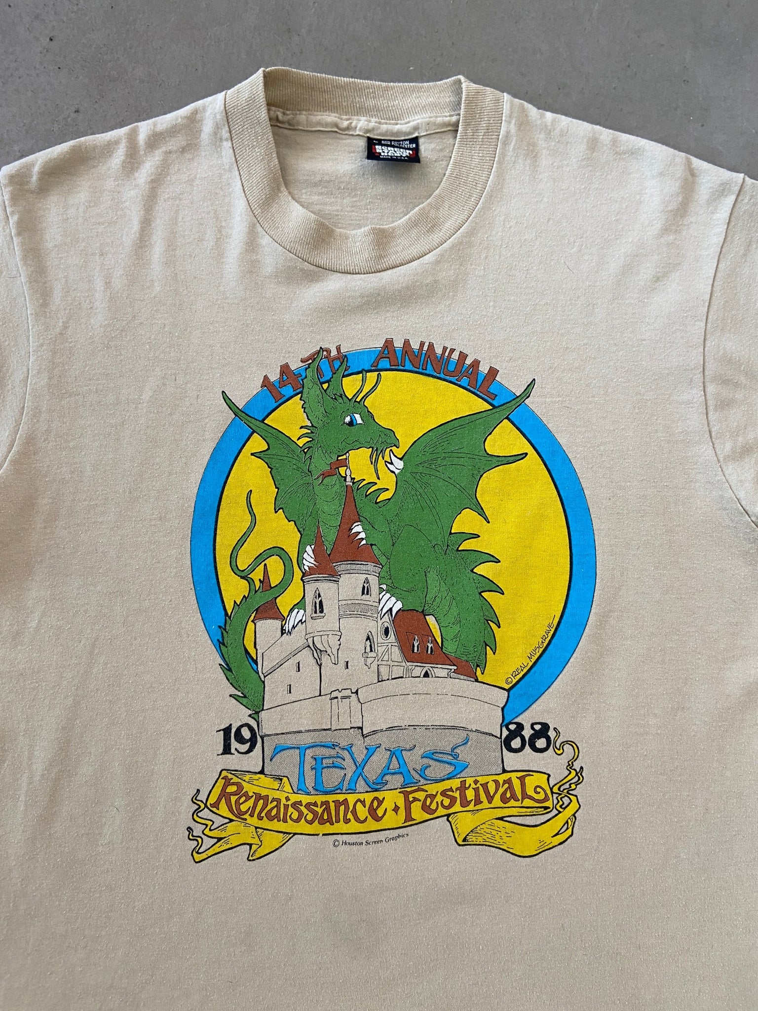 1988 Texas Renaissance Festival T-Shirt - L