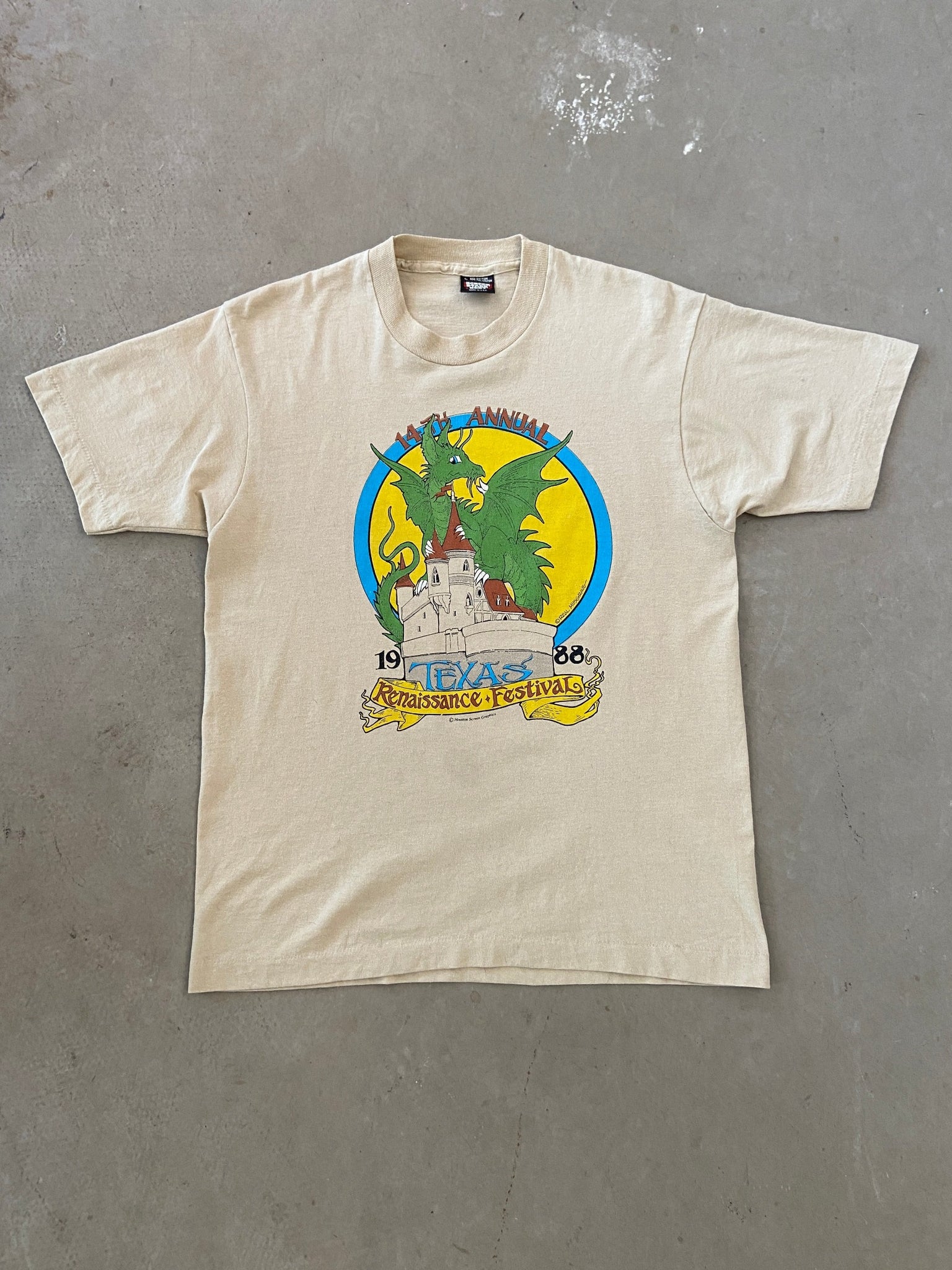 1988 Texas Renaissance Festival T-Shirt - L