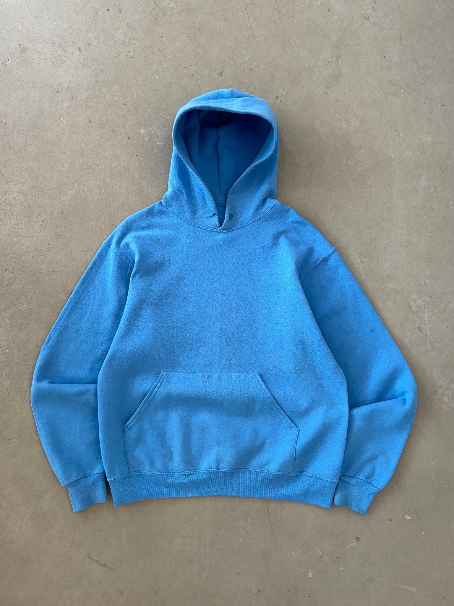 1990's Jerzee Blank Hoodie - M