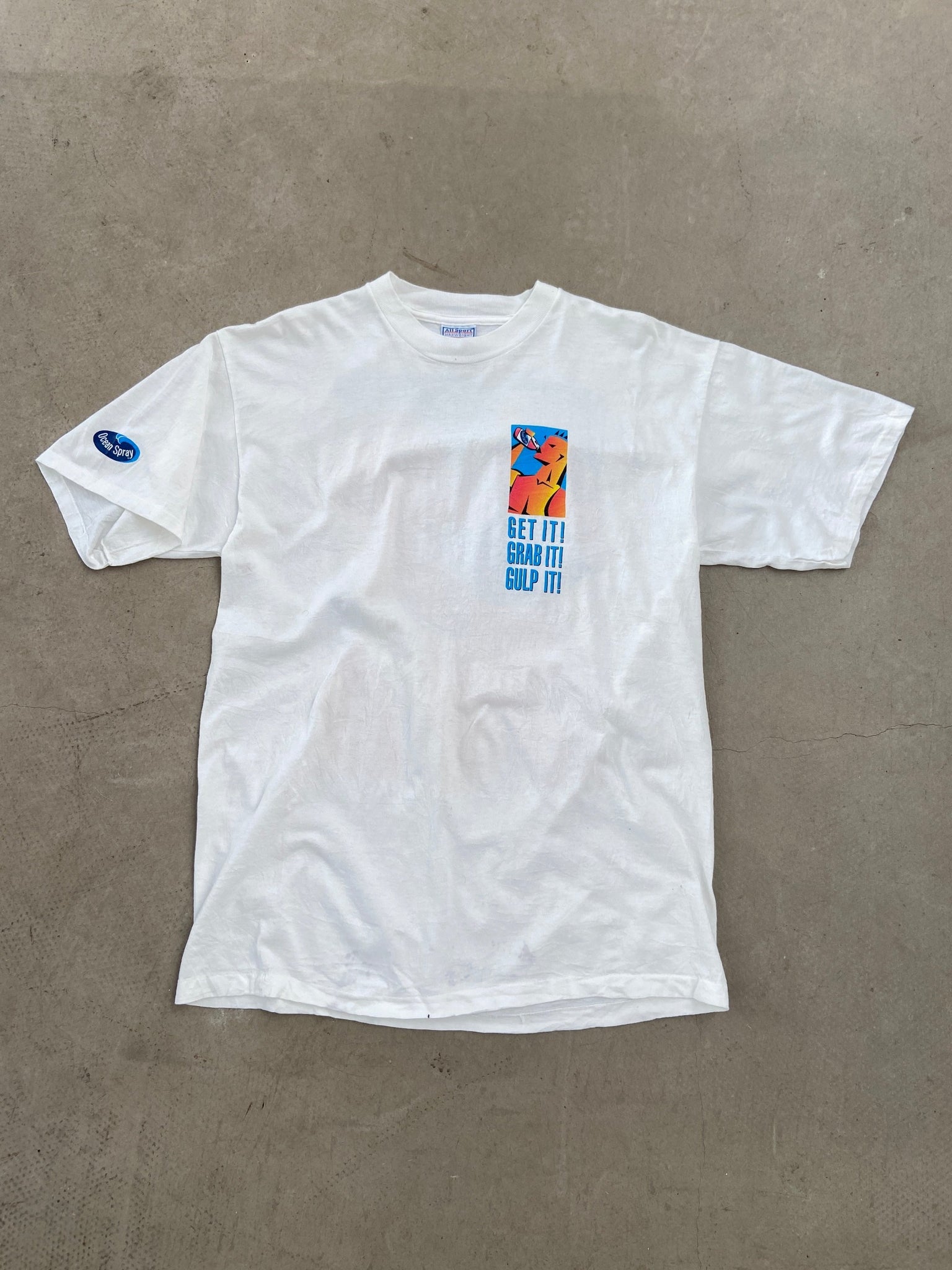 1994 Ocean Spray Get It! Grab It! Gulp It! T-Shirt - XL