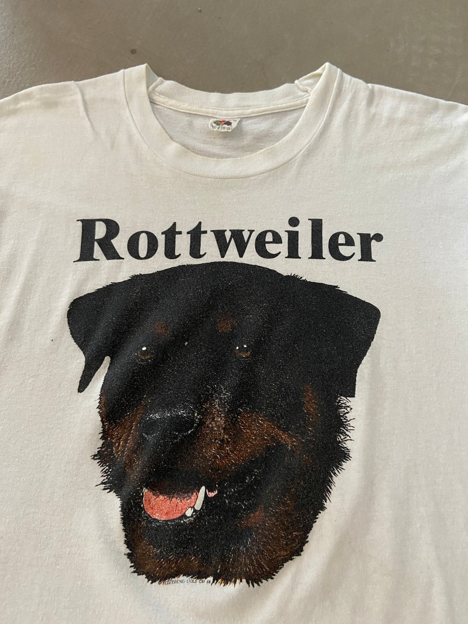 1988 Rottweiler T-shirt - XL