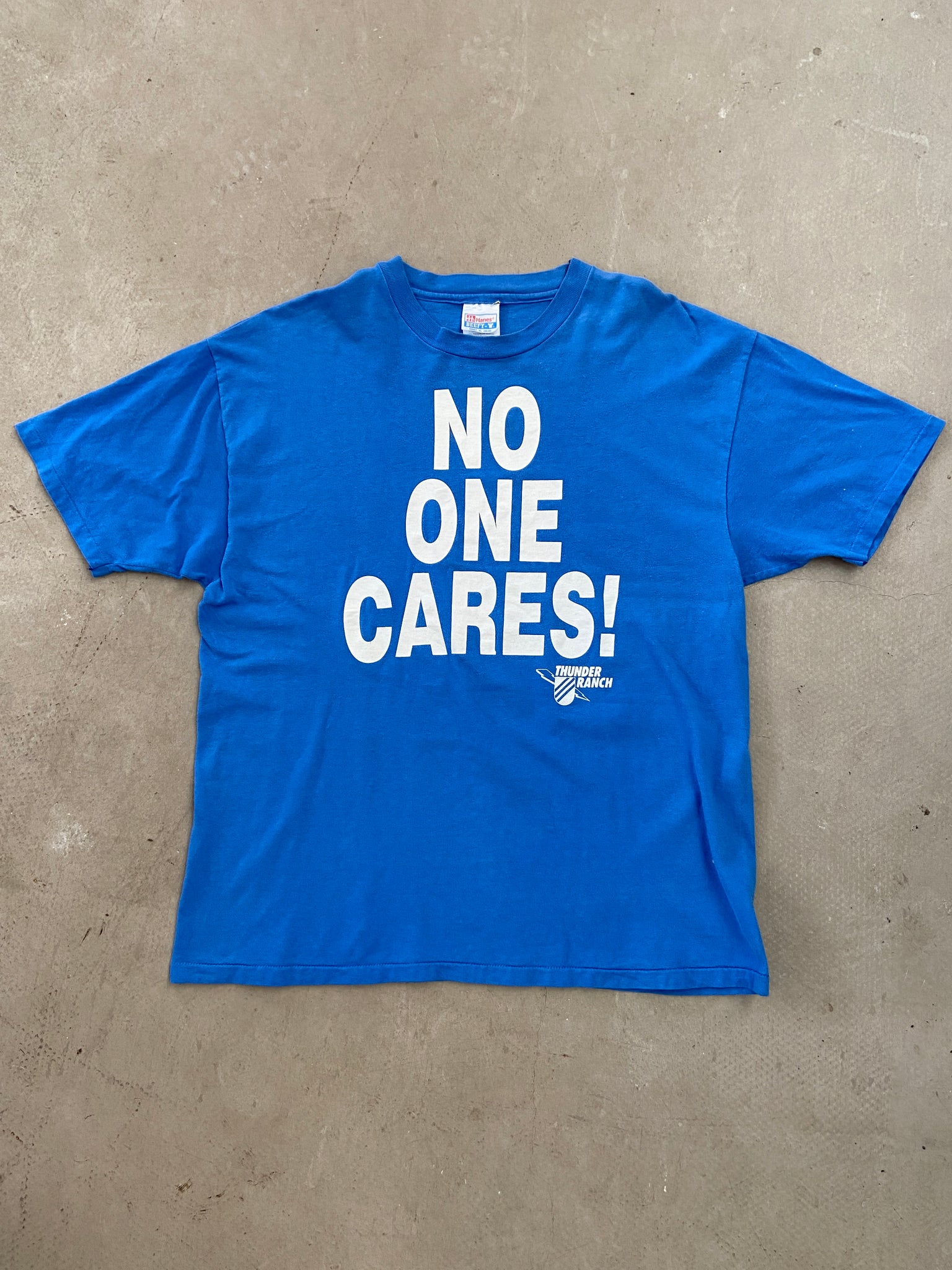 Thunder Ranch No One Cares! T-shirt - XL