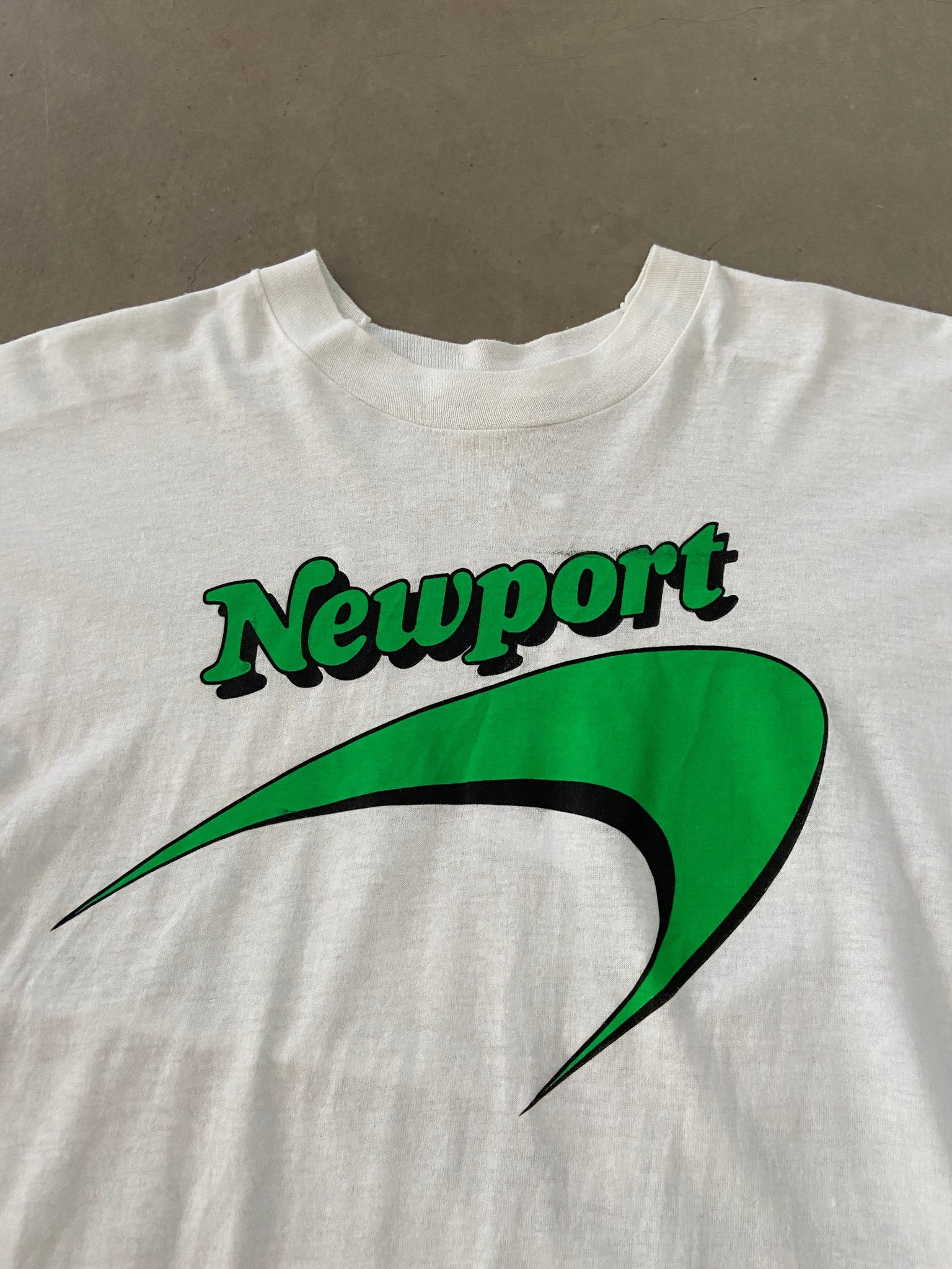 1980's Newport Cigarettes T-shirt - XL