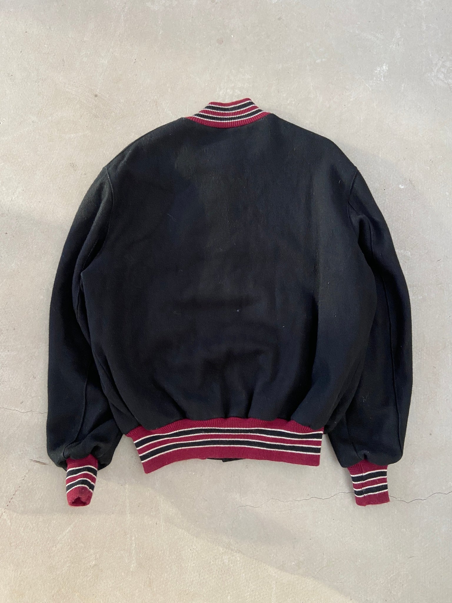 DeLong Woollen Varsity Jacket - L
